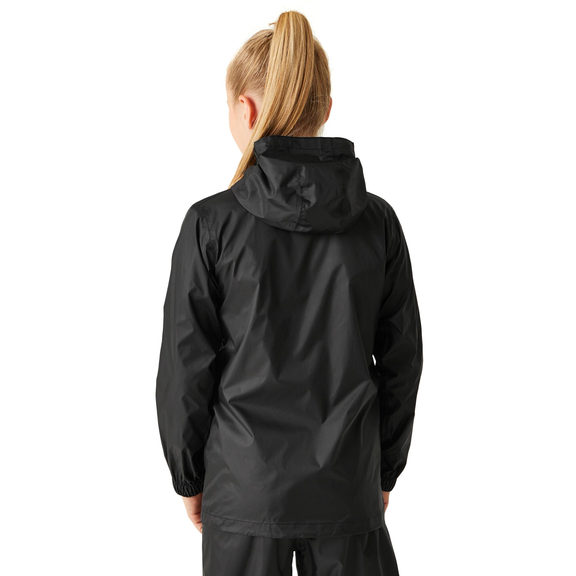 Chubasquero de niños Pack It III Regatta - Negro Negro-2