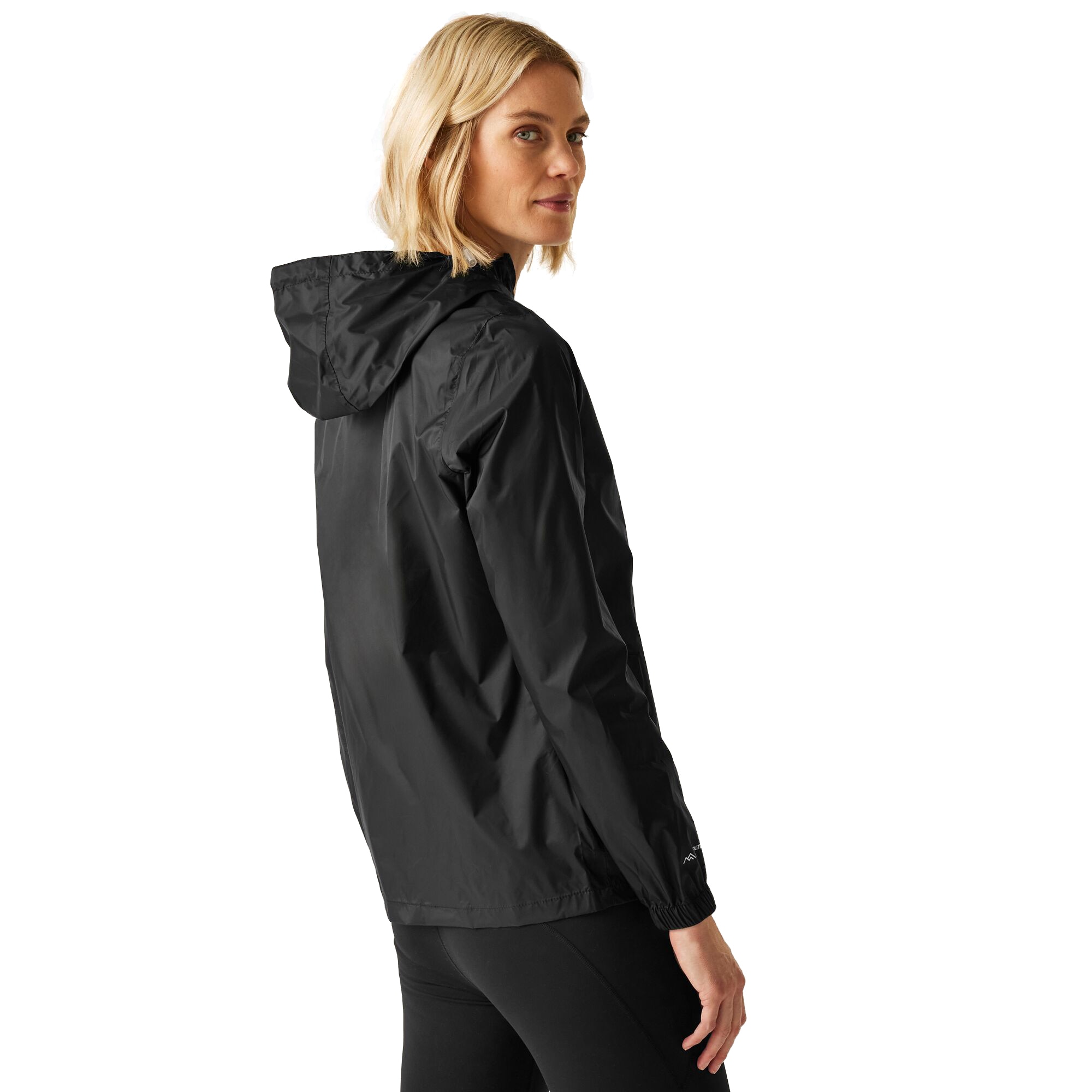 Chubasquero de mujer Wm p it jkt iii Regatta - Negro Negro-2