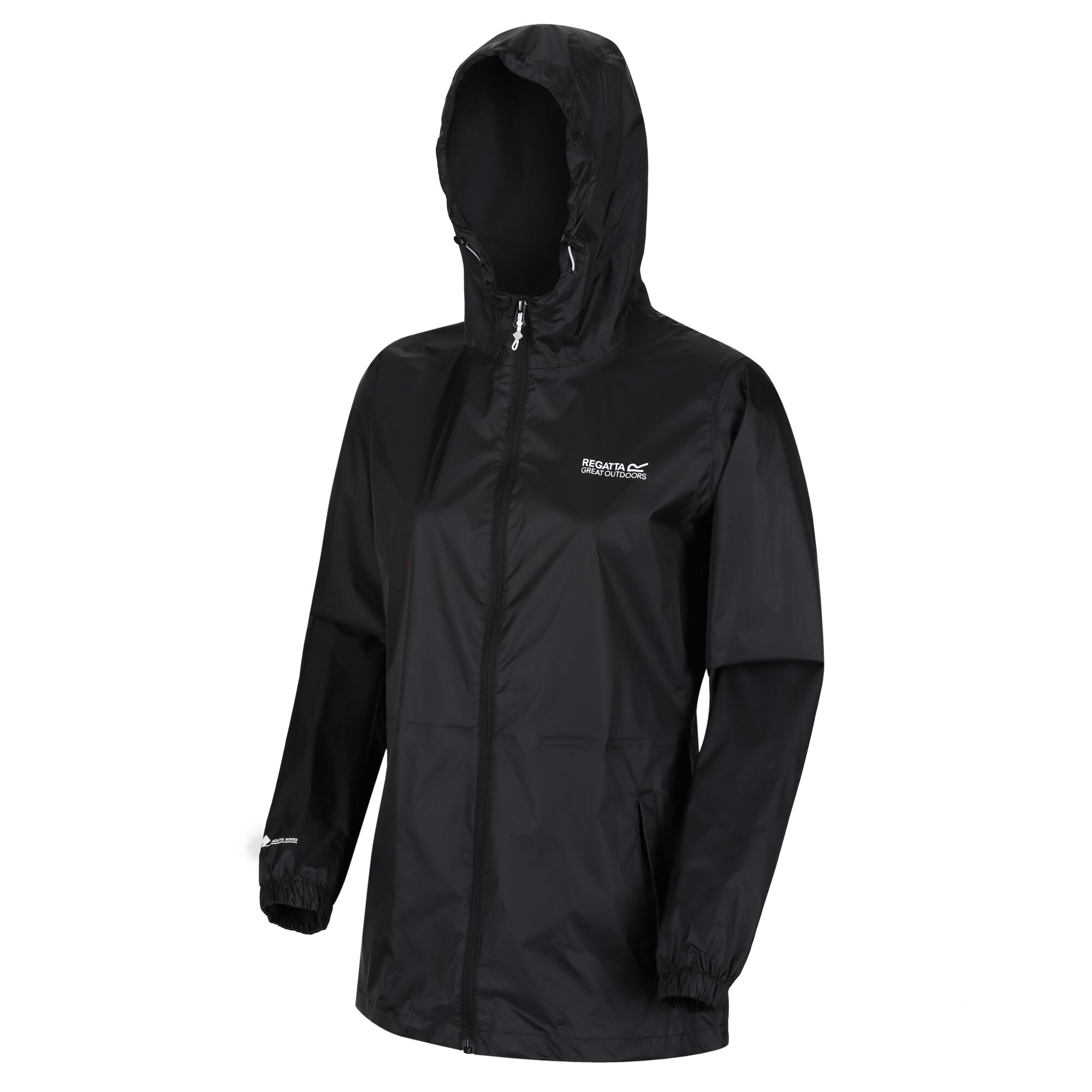 Chubasquero de mujer Wm p it jkt iii Regatta - Negro Negro-6