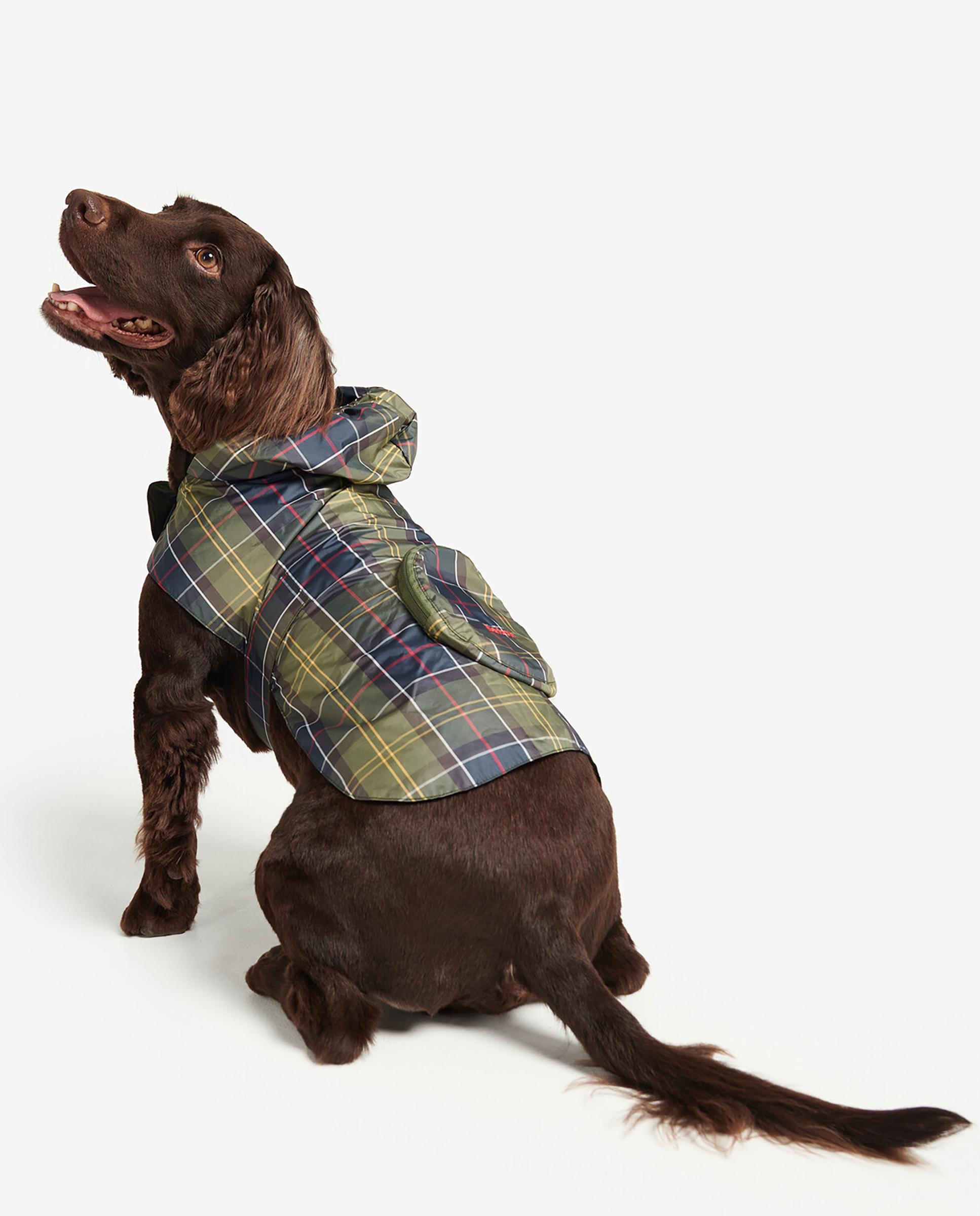 Abrigo para perro Barbour Packable Tartan Dog Coat Multicolor-3