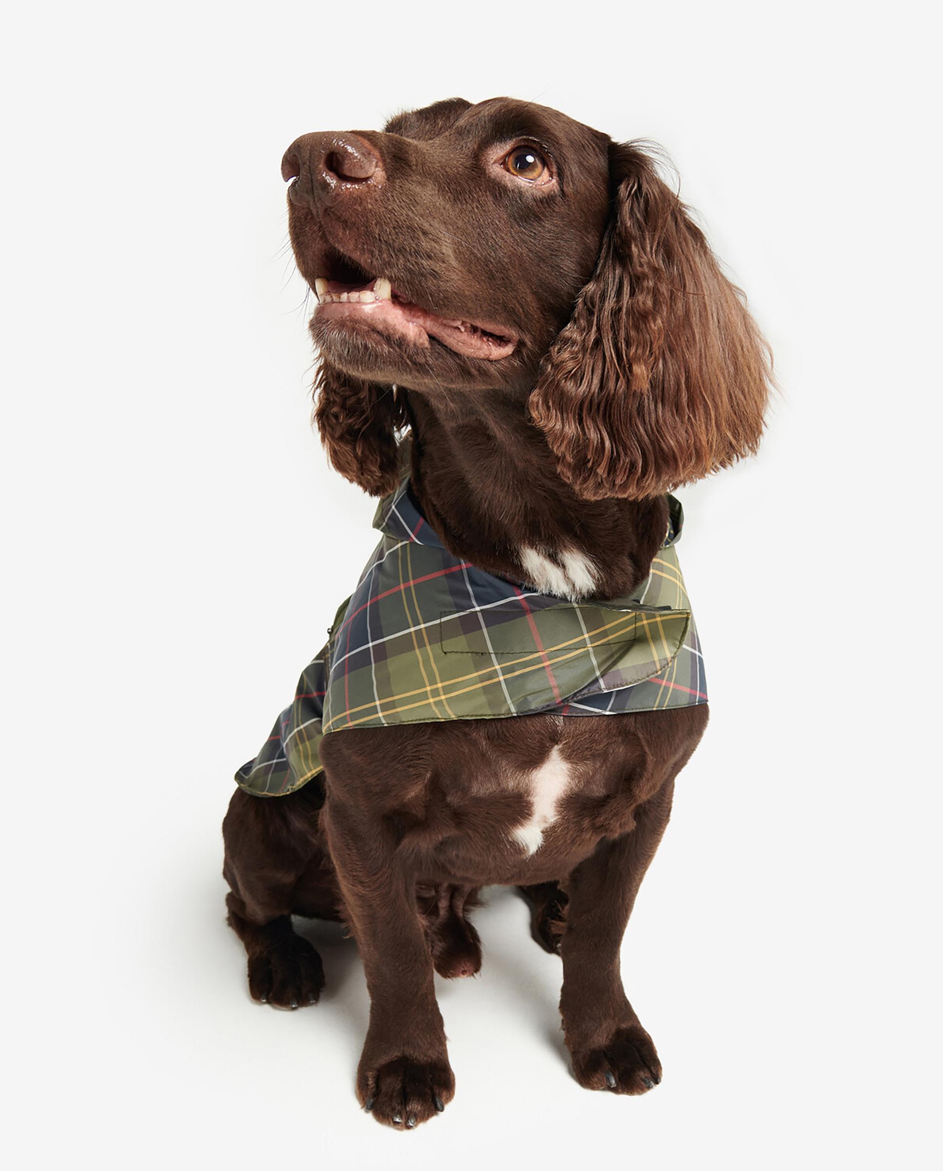 Abrigo para perro Barbour Packable Tartan Dog Coat Multicolor-5