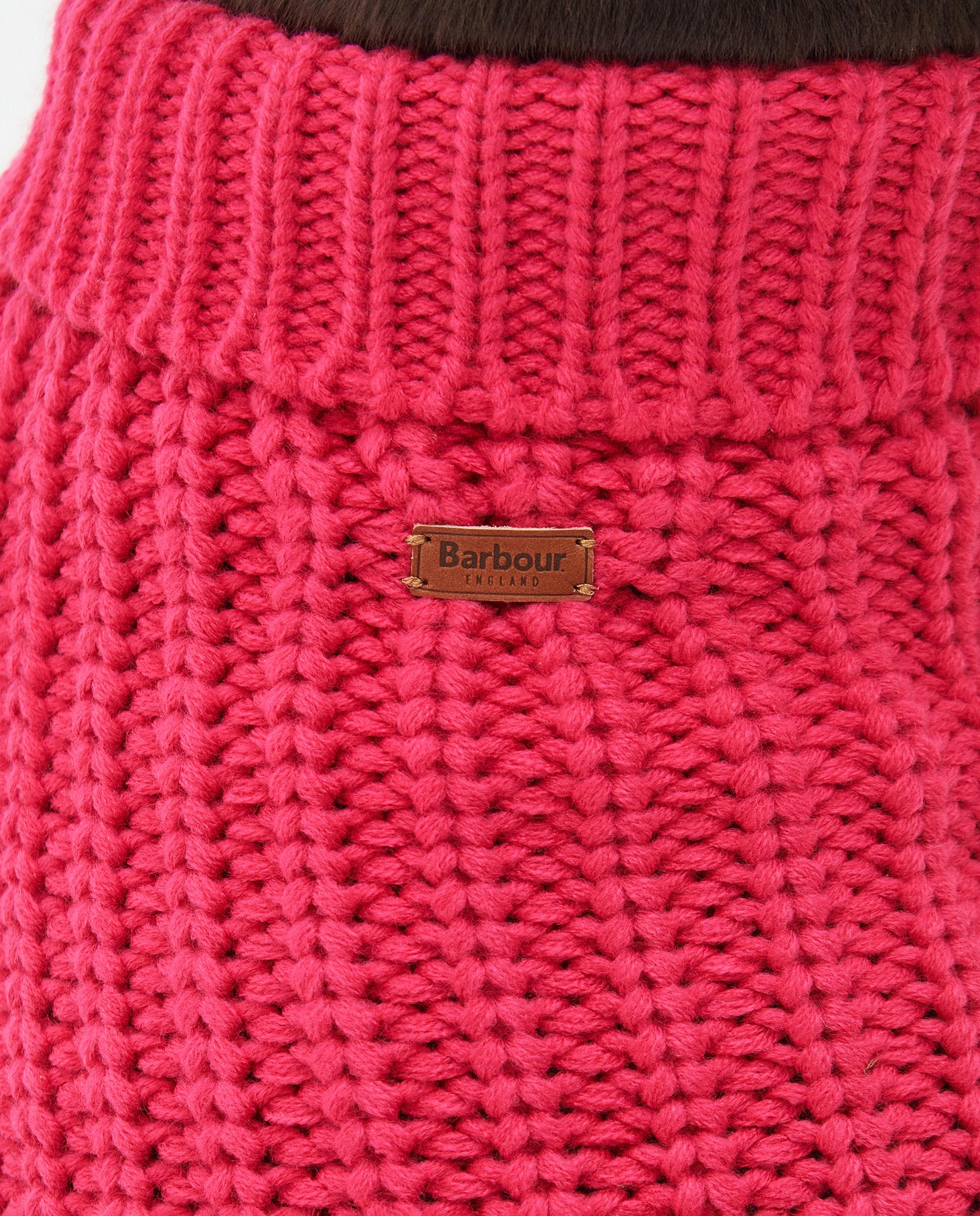 Abrigo Barbour Saltburn Dog Jumper Rosa-3