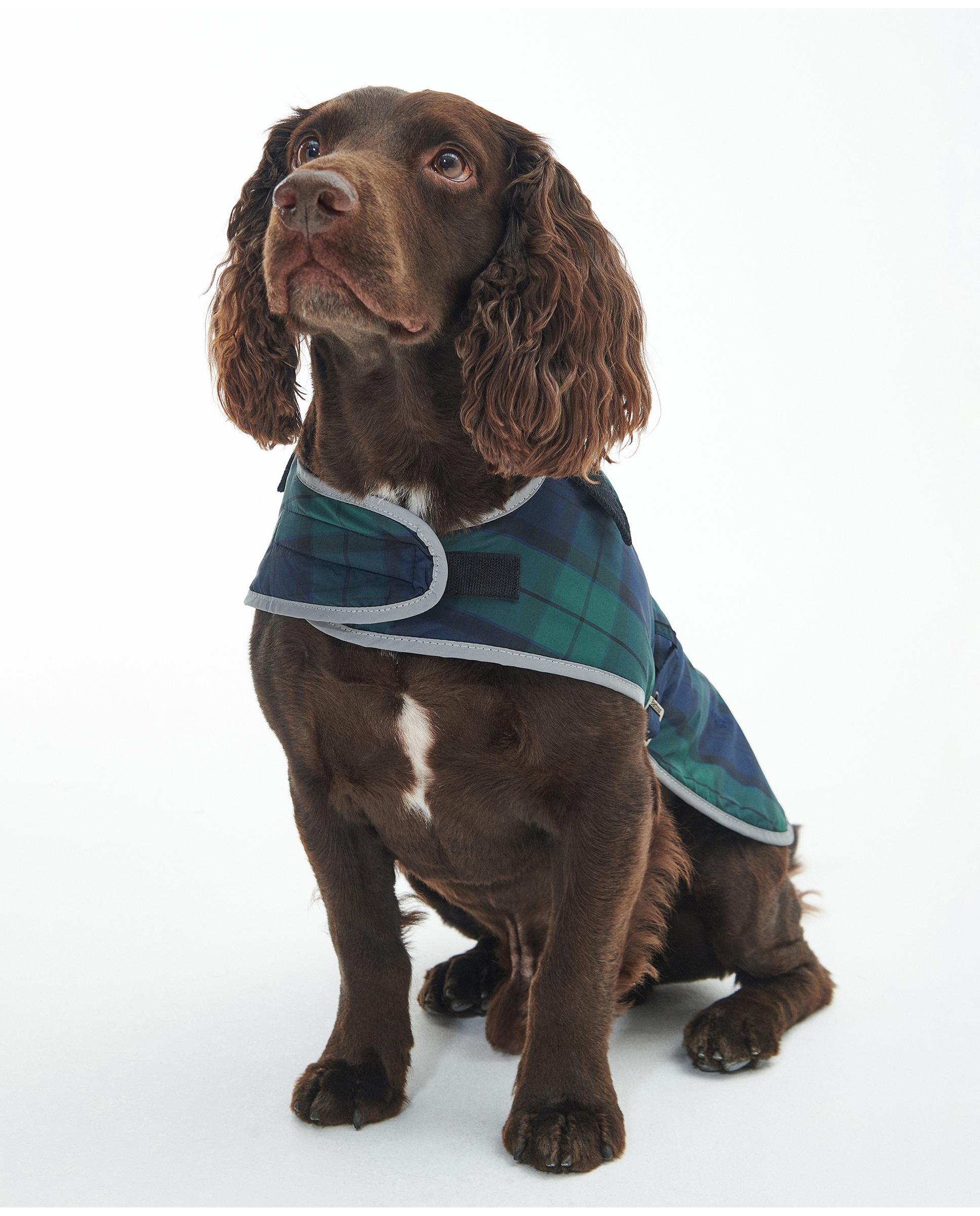 Abrigo Barbour Wetherham Tartan Dog Coat Verde-2