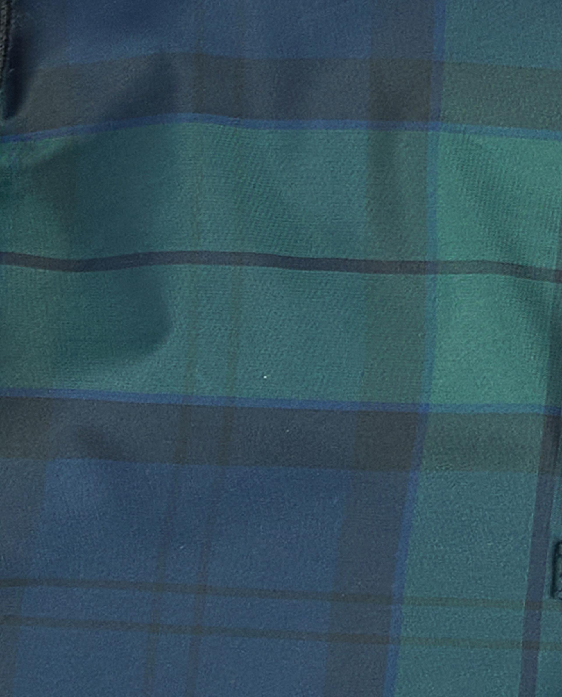 Abrigo Barbour Wetherham Tartan Dog Coat Verde-5