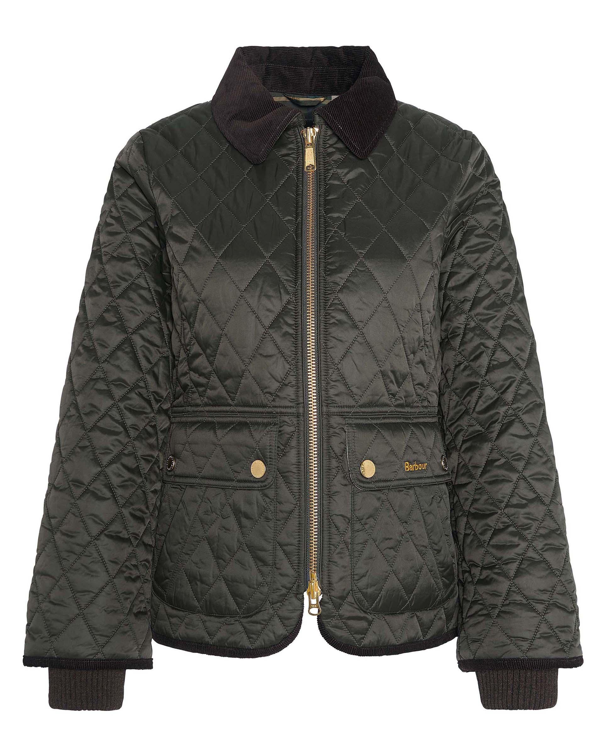Chaqueta de mujer encerada beadnell - Barbour - Verde Verde-4