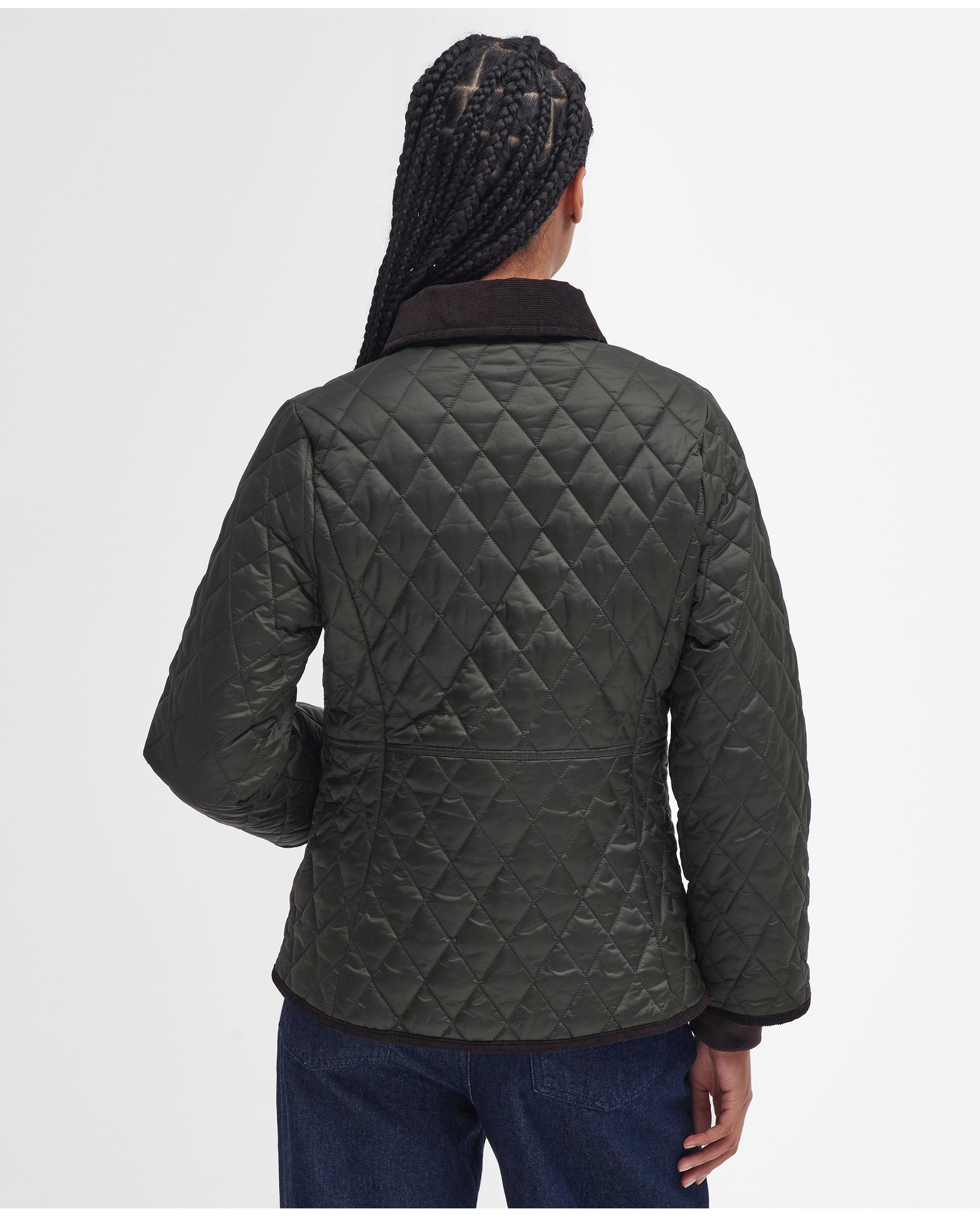 Chaqueta de mujer encerada beadnell - Barbour - Verde Verde-3