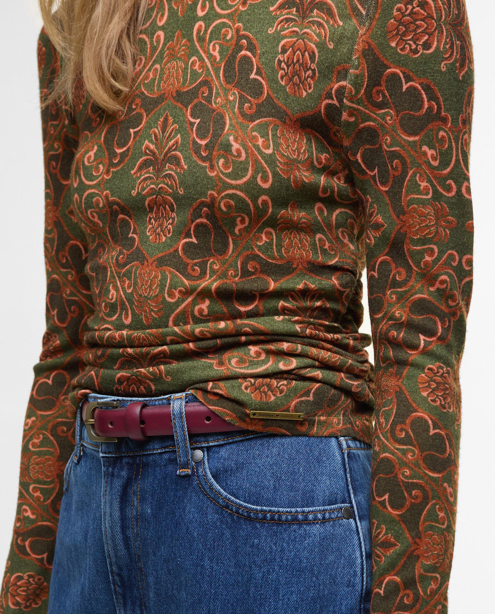 Camiseta de mujer de manga larga y cuello redondo - Barbour - Multicolor Multicolor-5