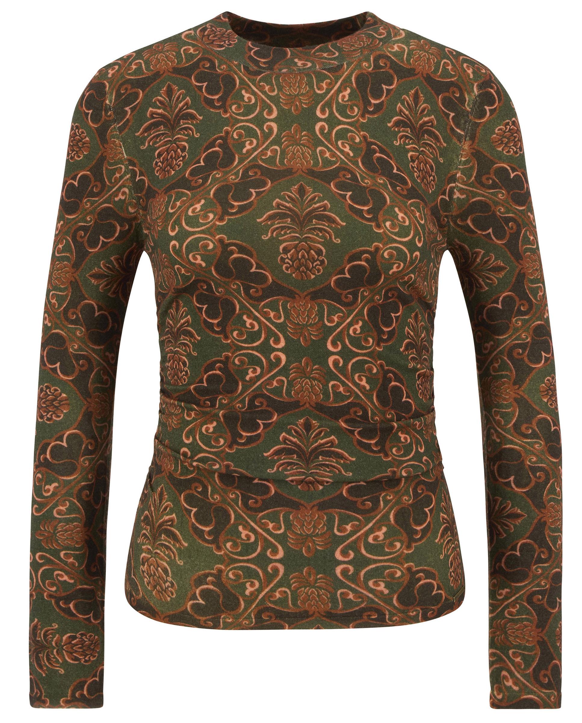 Camiseta de mujer de manga larga y cuello redondo - Barbour - Multicolor Multicolor-6