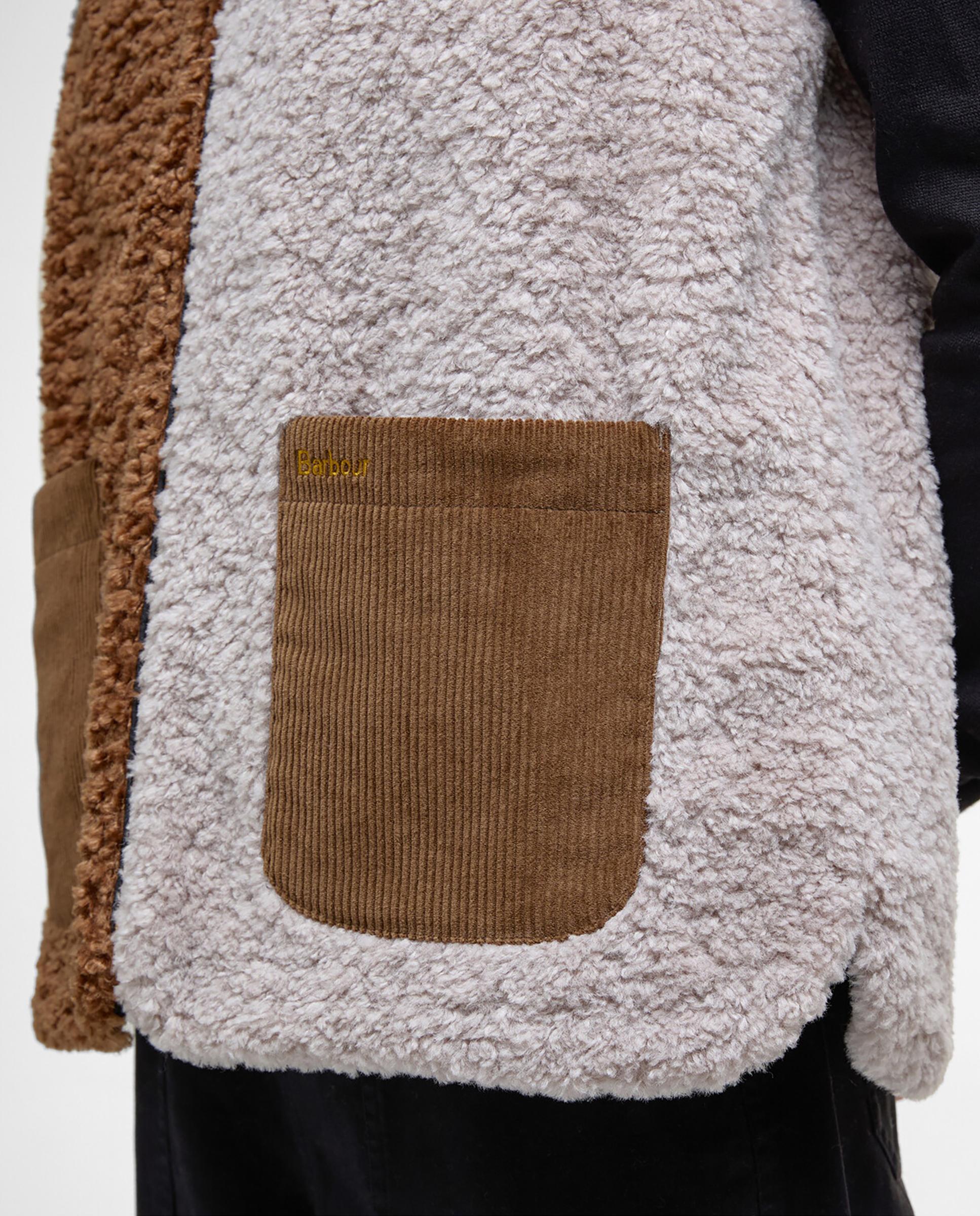 Chaleco de mujer con cierre frontal con cremallera y tirador metálico - Barbour - Camel Camel-6
