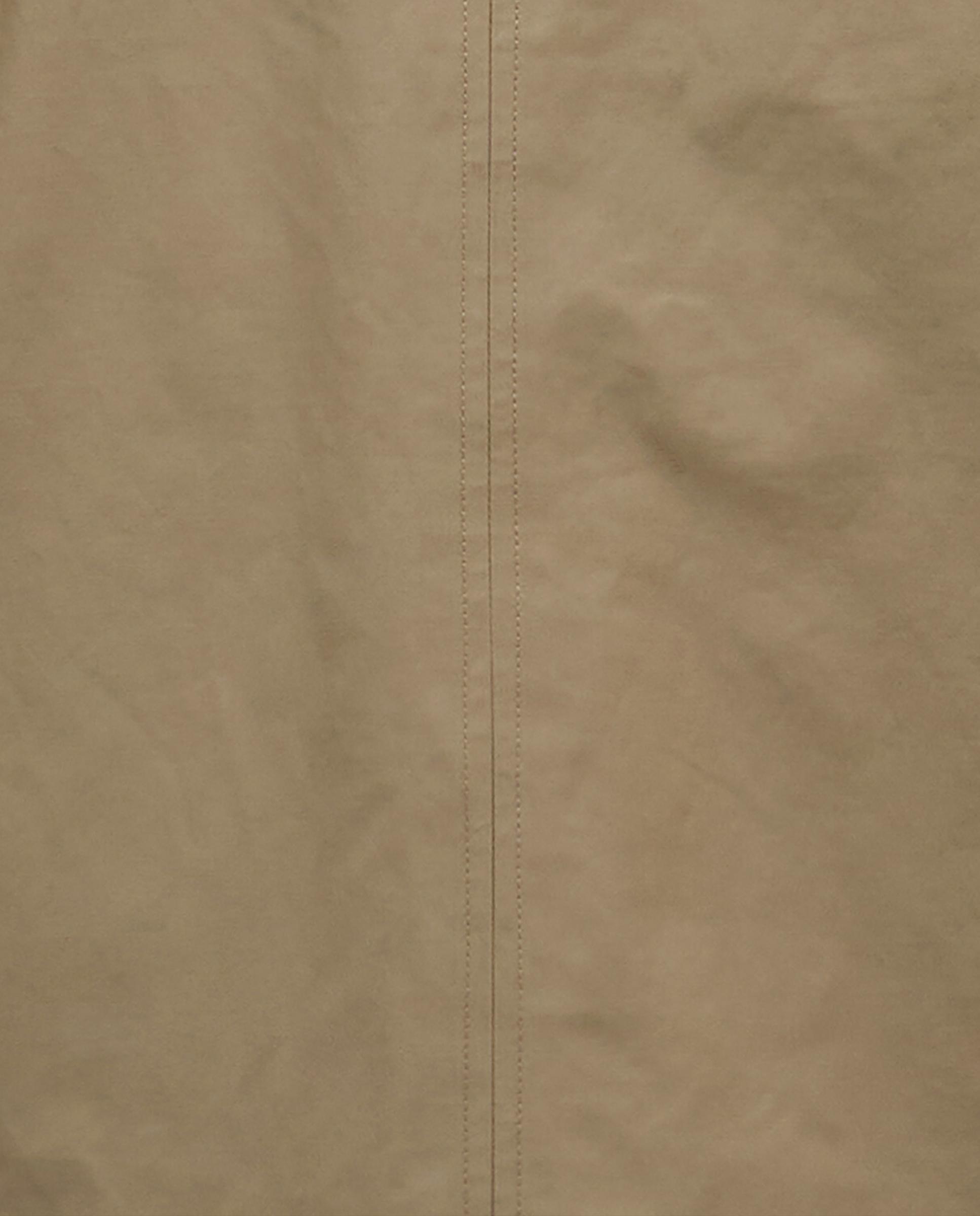 Abrigo de mujer con cierre de cremallera oculta y capucha con cordones - Barbour - Camel Camel-10