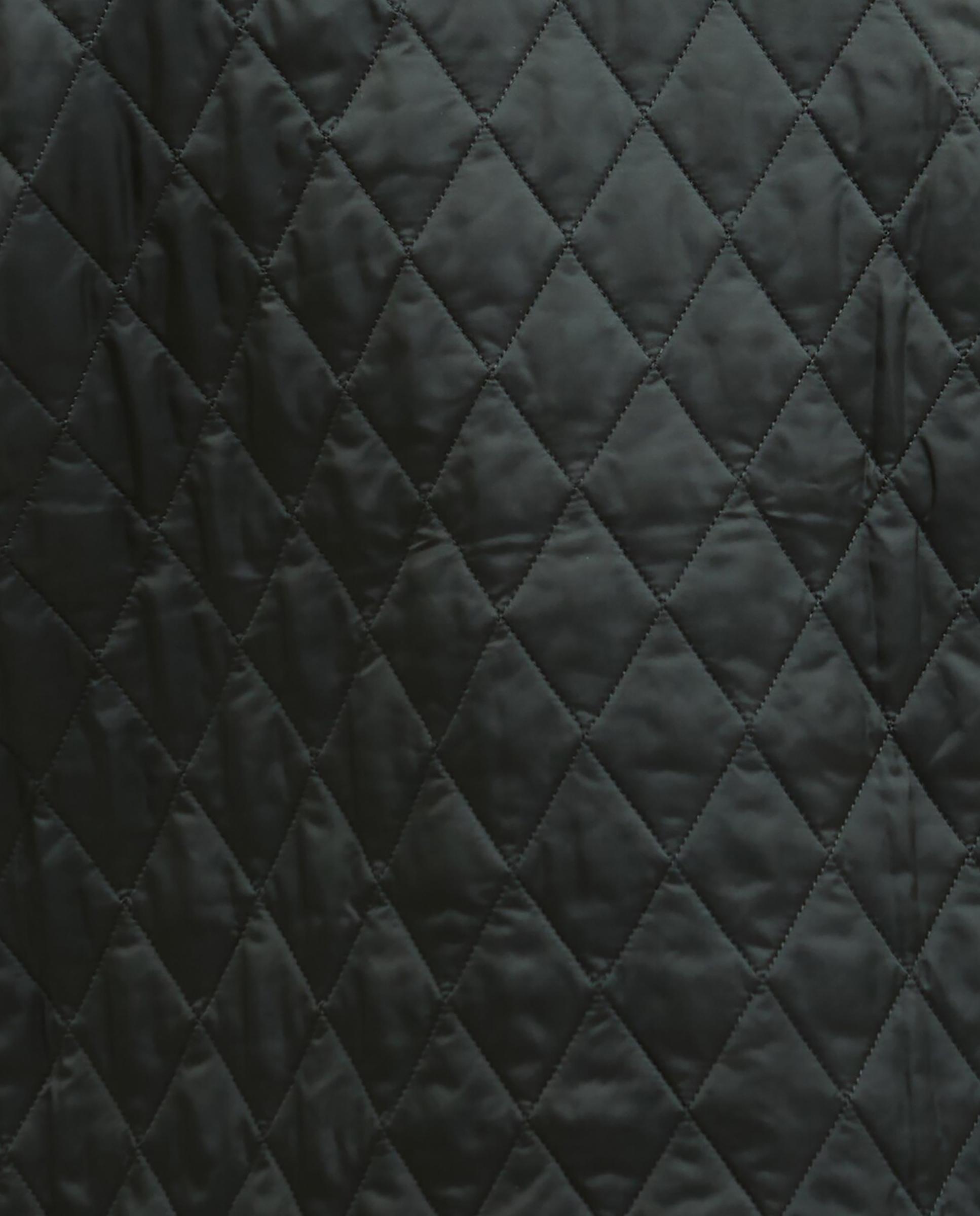 Chaqueta de mujer con cierre central con corchetes metálicos y clásico cuello francés - Barbour - Negro Negro-7