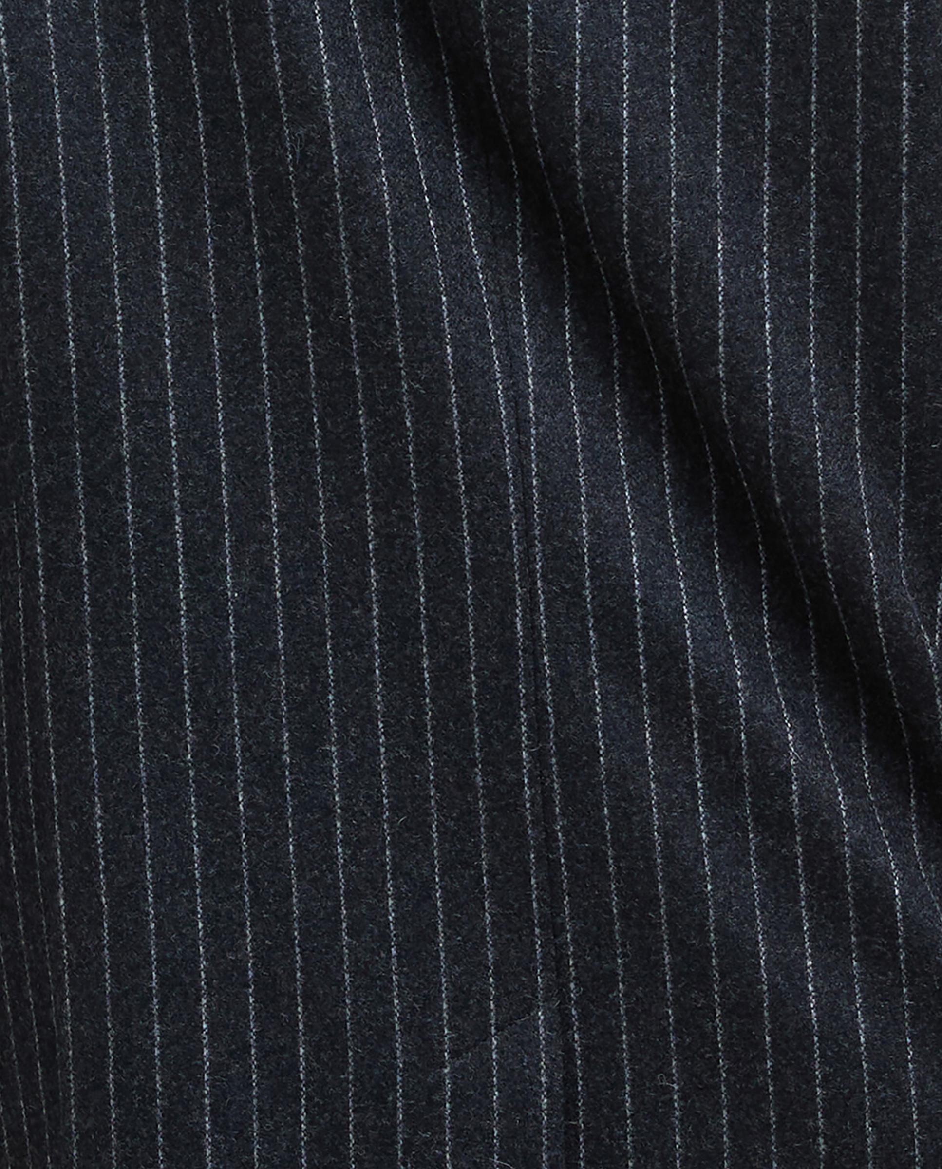 Blazer de mujer con estampado de raya y cuello de solapa - Barbour - Azul Azul-7