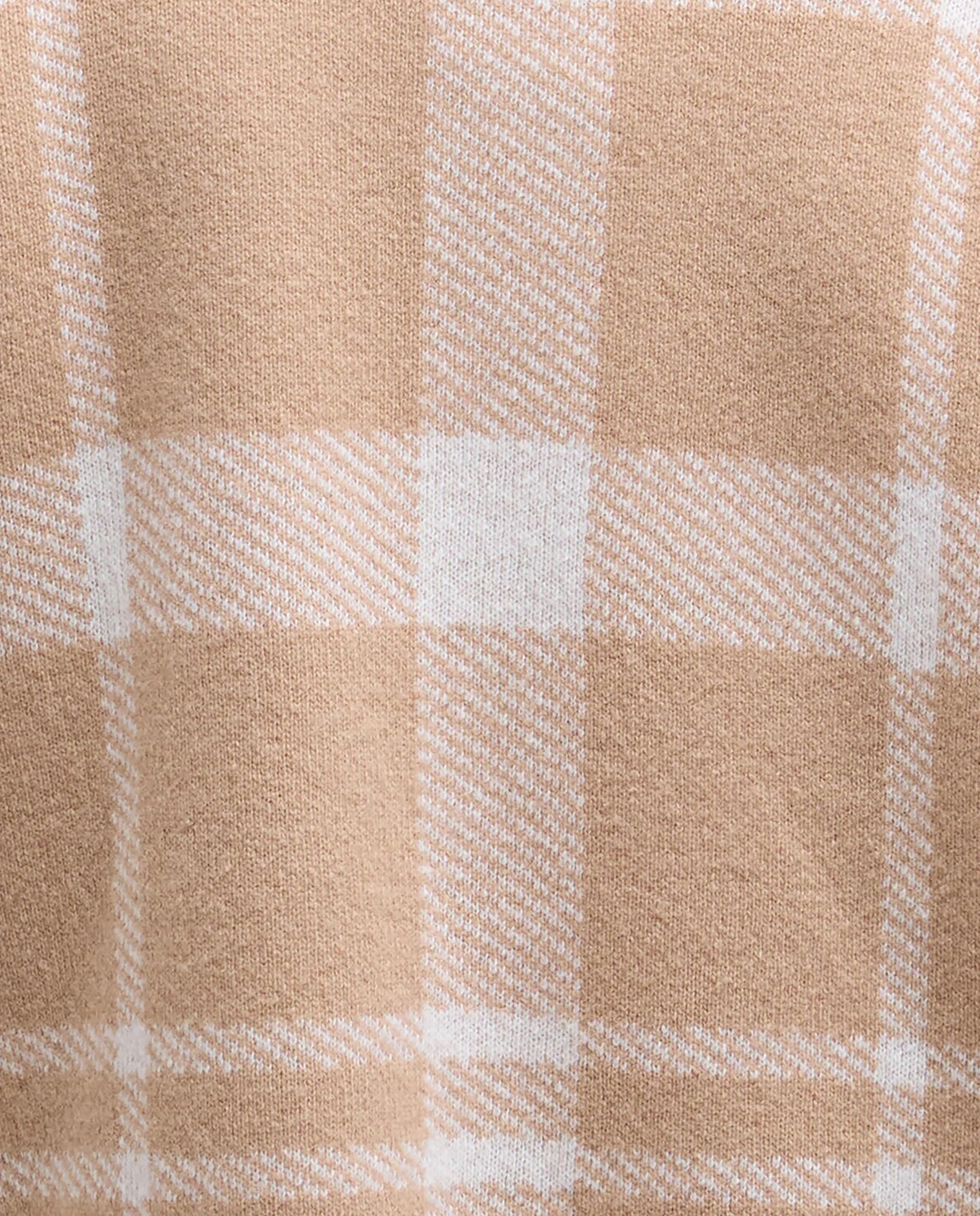 Jersey de mujer de punto con cuello alto acanalado - Barbour - Camel Camel-8