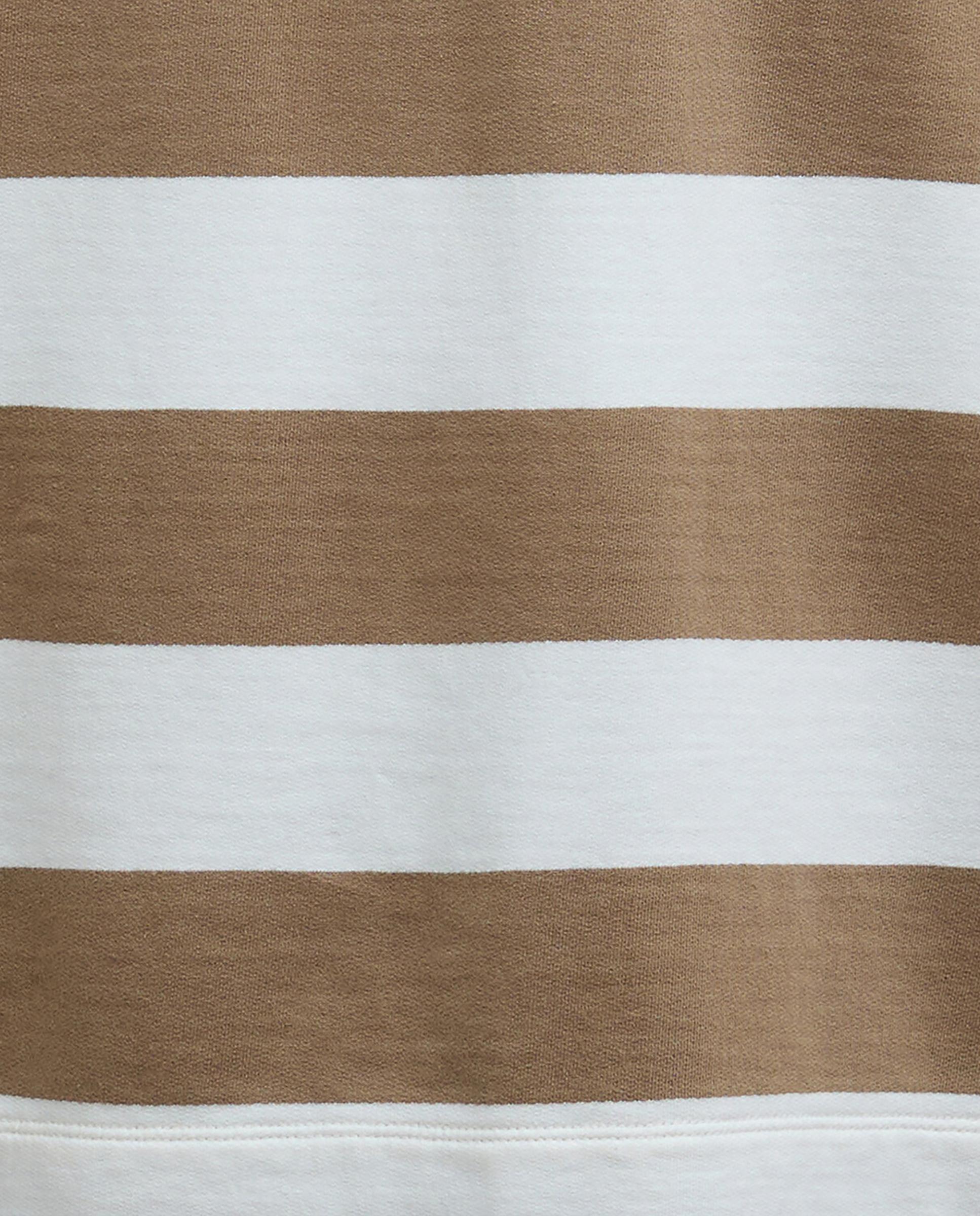 Sudadera de mujer con diseño de rayas y cuello redondo - Barbour - Camel Camel-6