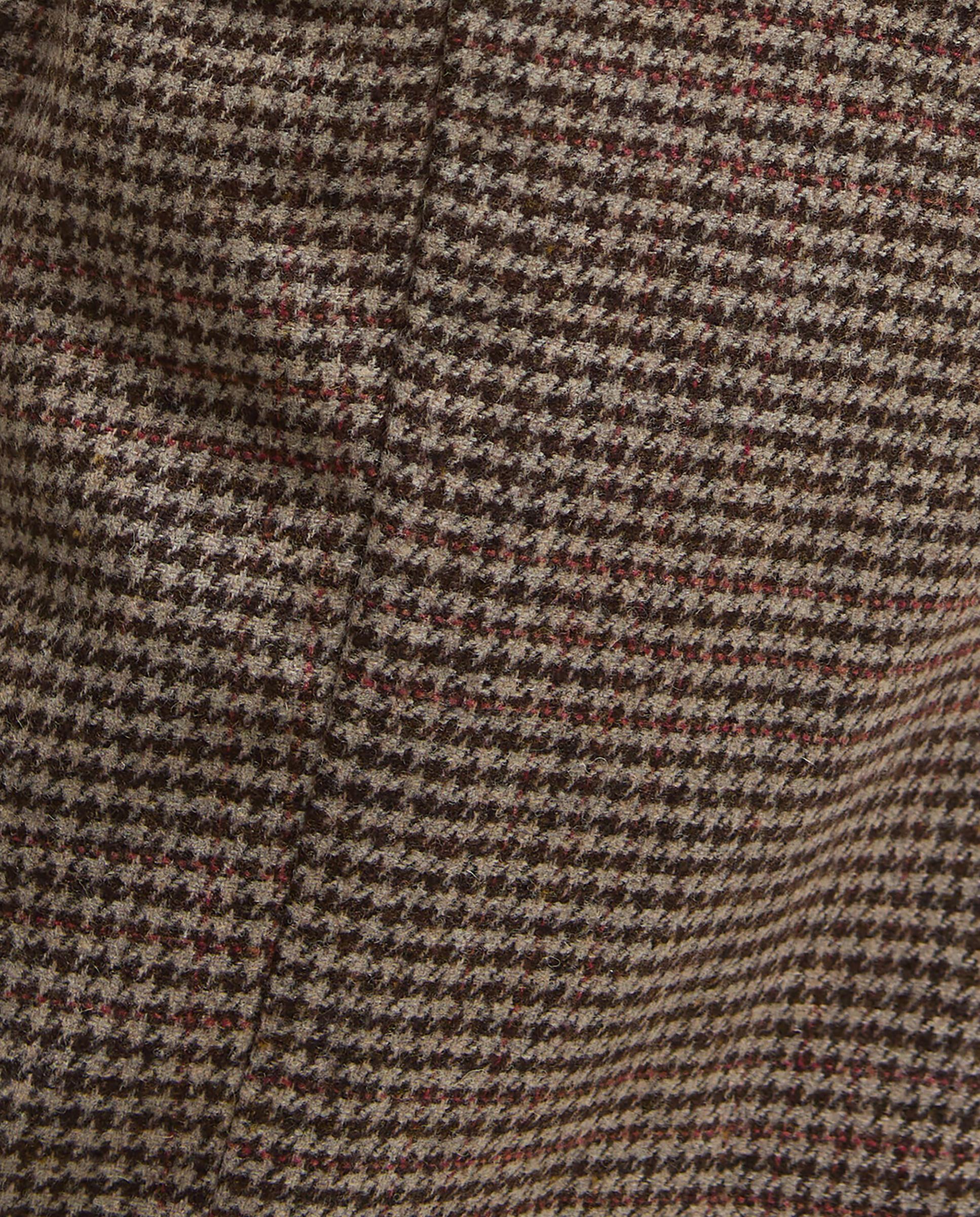 Imagen 6 de Pantalón recto de mujer con estampado y sistema de cierre con cremallera y botón oculto por tapete - Barbour - Multicolor Multicolor
