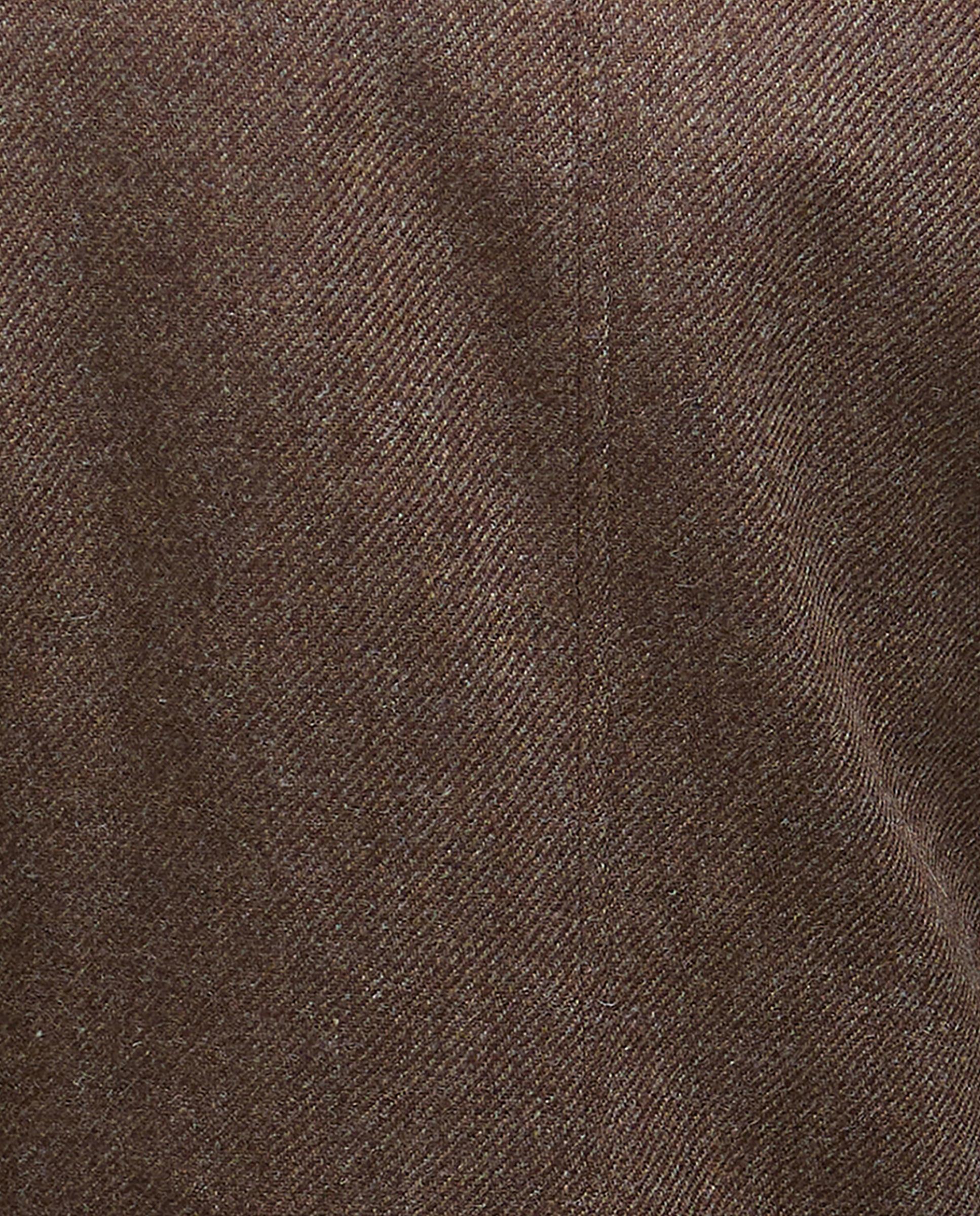 Blazer de mujer con doble botonadura con cuello de solapa y bolsillos frontales tipo parche con solapa de cierre - Barbour - Marrón Marrón-6