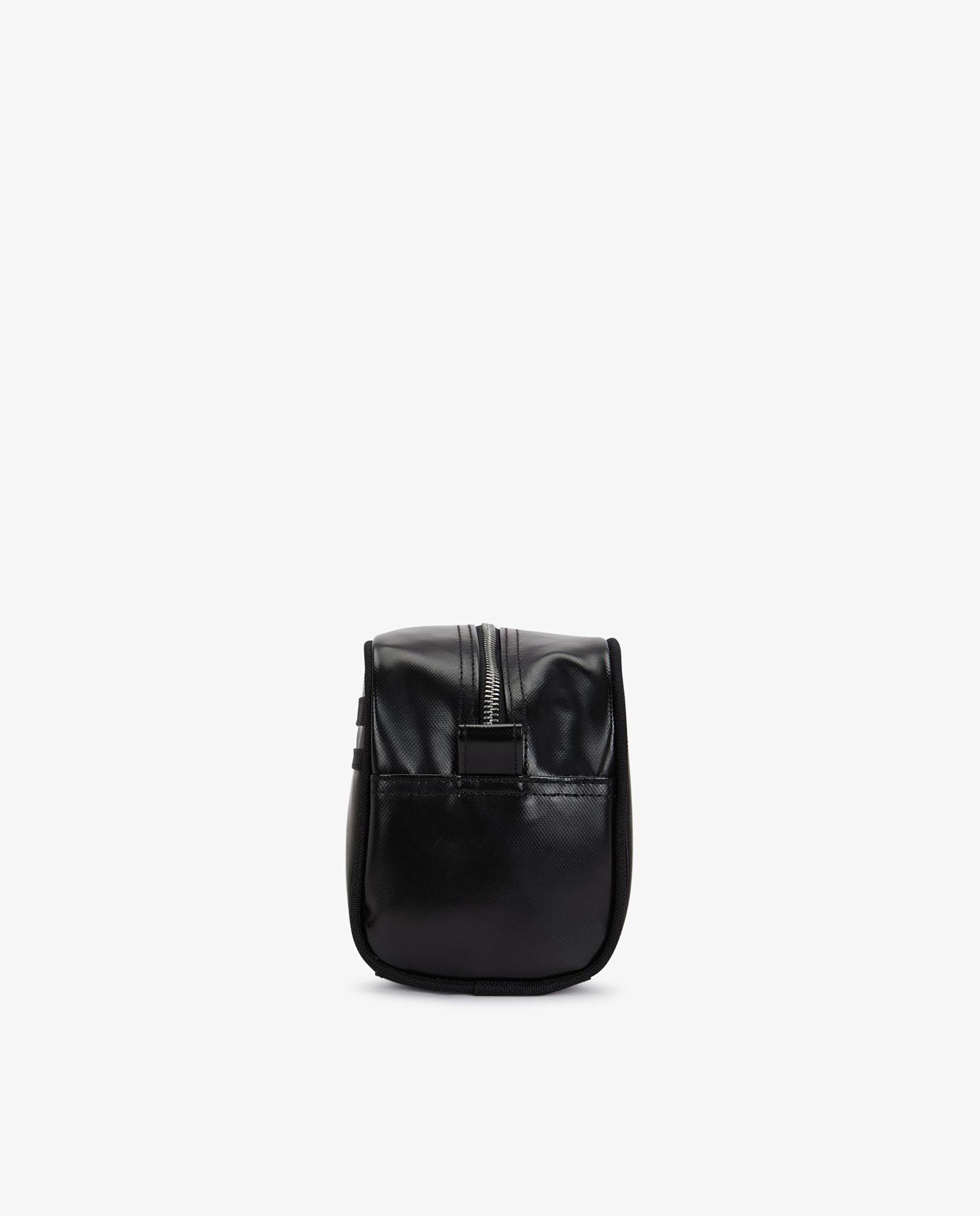 Neceser de hombre de poliéster revestido con asa de mano - Fred Perry - Negro Negro-5