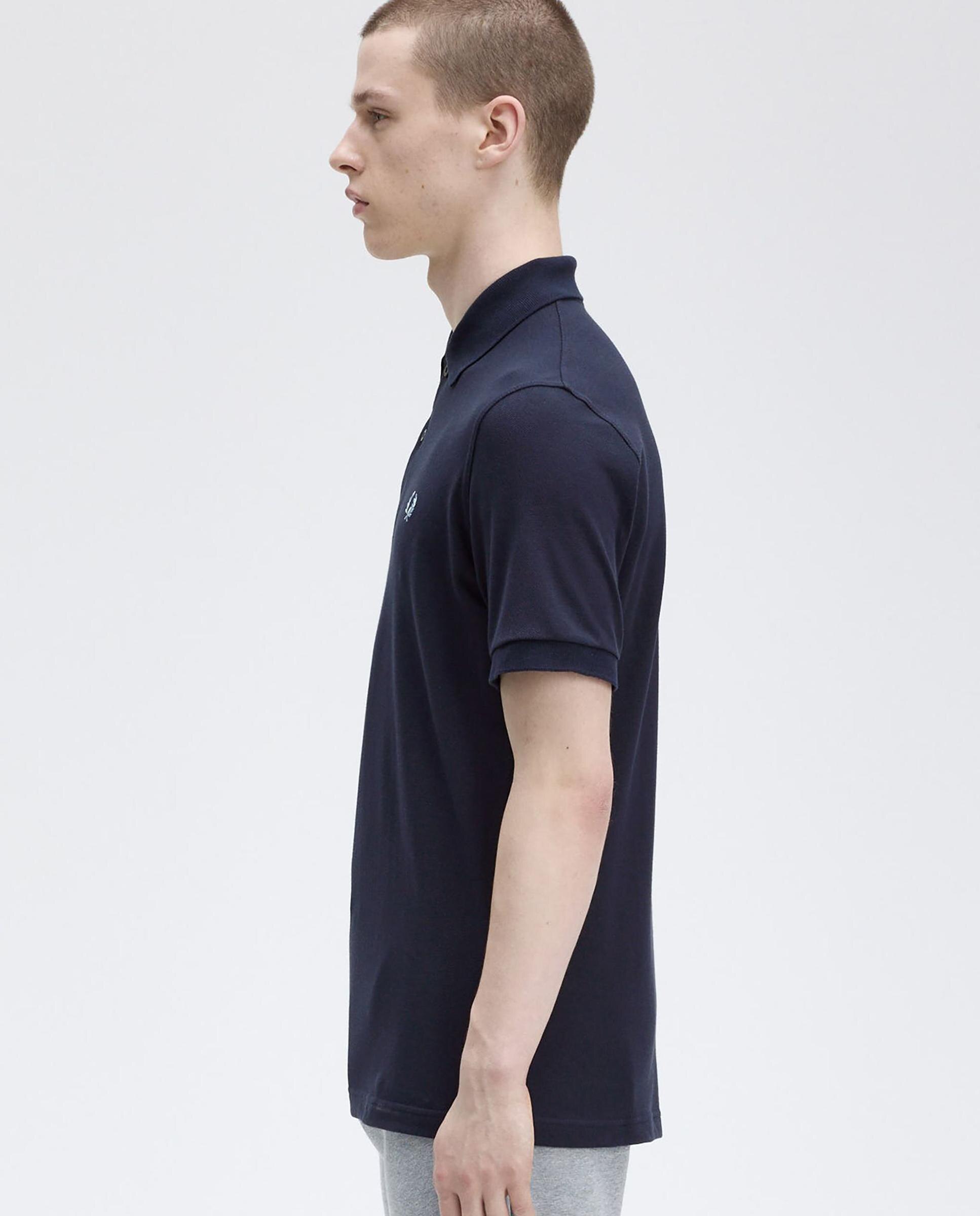 Polo de hombre manga corta hecho en Inglaterra - Fred Perry - Azul marino Azul marino-2