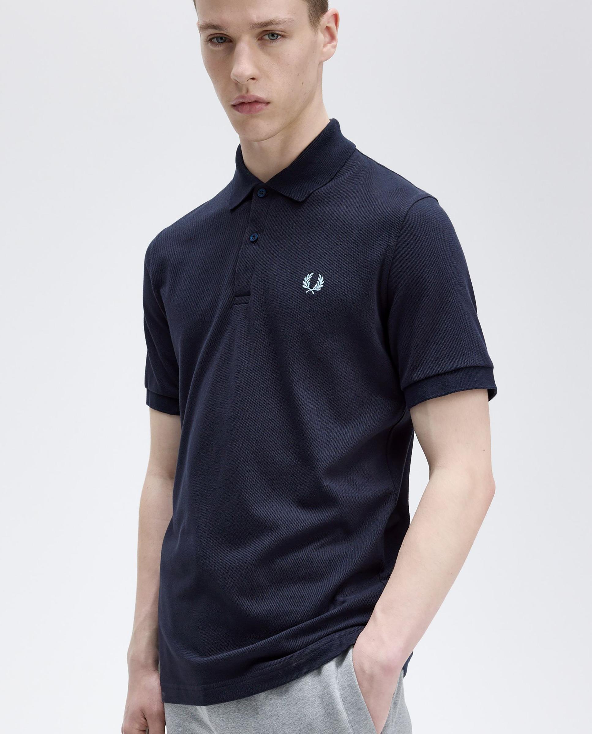 Polo de hombre manga corta hecho en Inglaterra - Fred Perry - Azul marino Azul marino-3