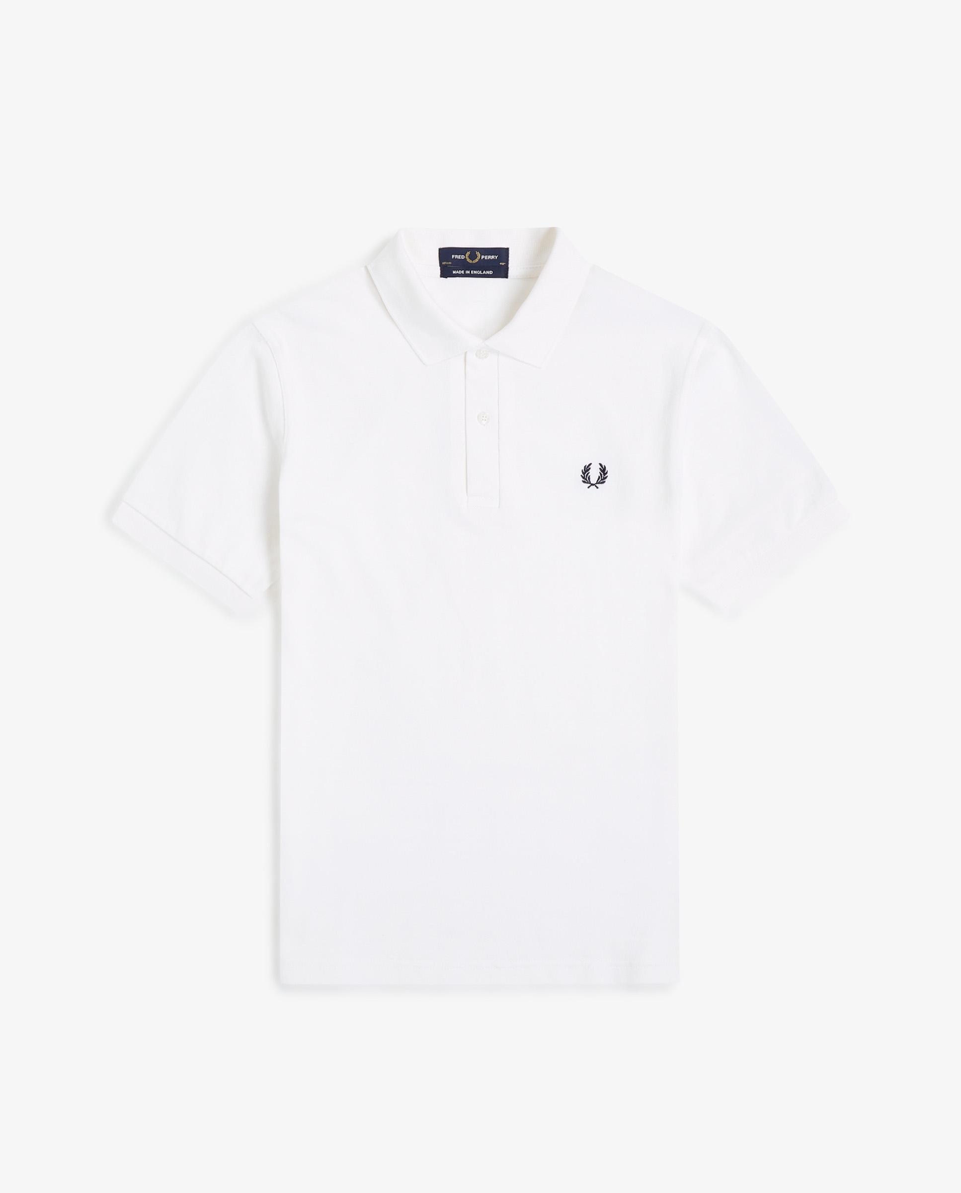 Polo de hombre manga corta hecho en Inglaterra - Fred Perry - Blanco Blanco-7