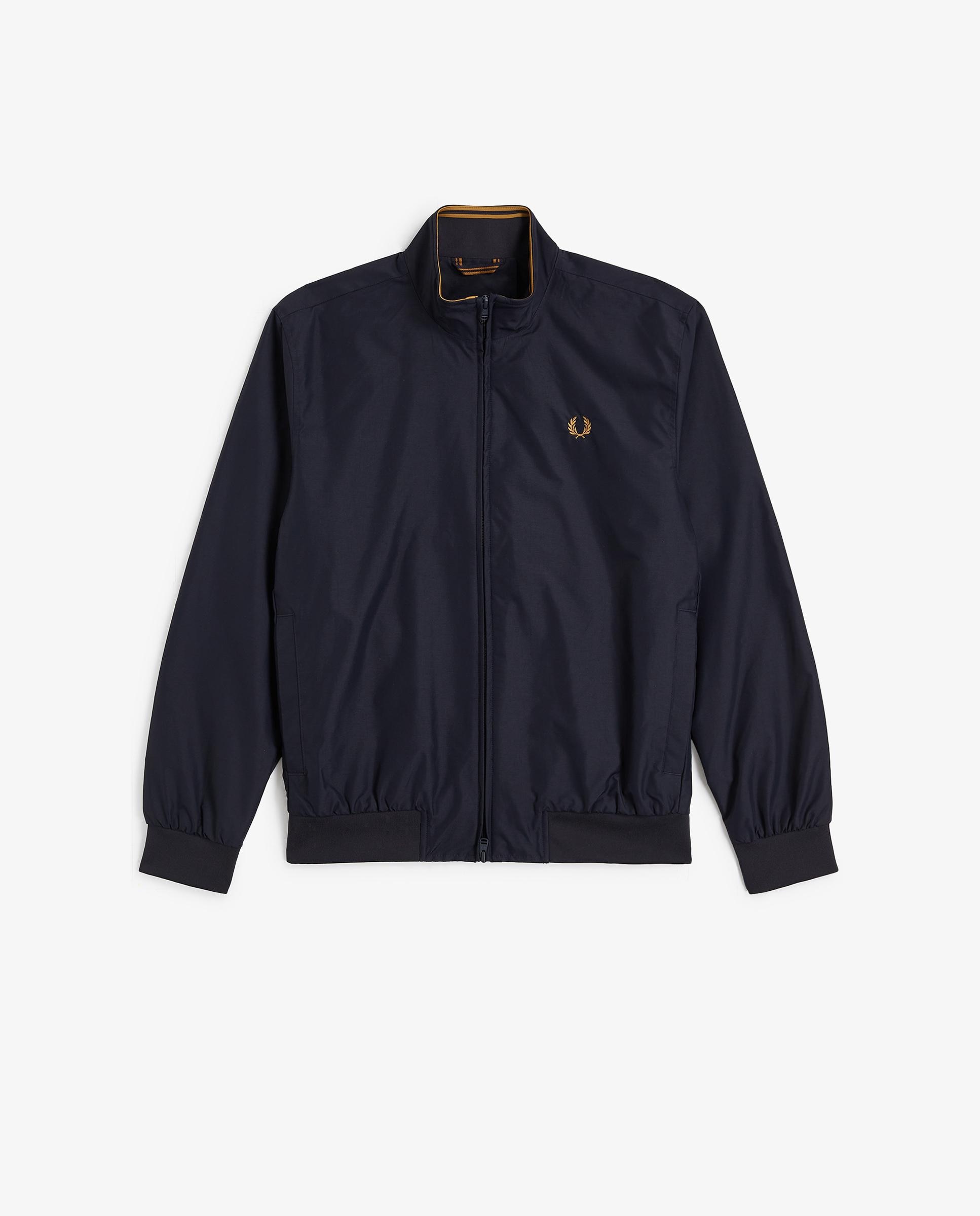 Cazadora de hombre Brentham con cremallera bidireccional - Fred Perry - Azul marino Azul marino-9