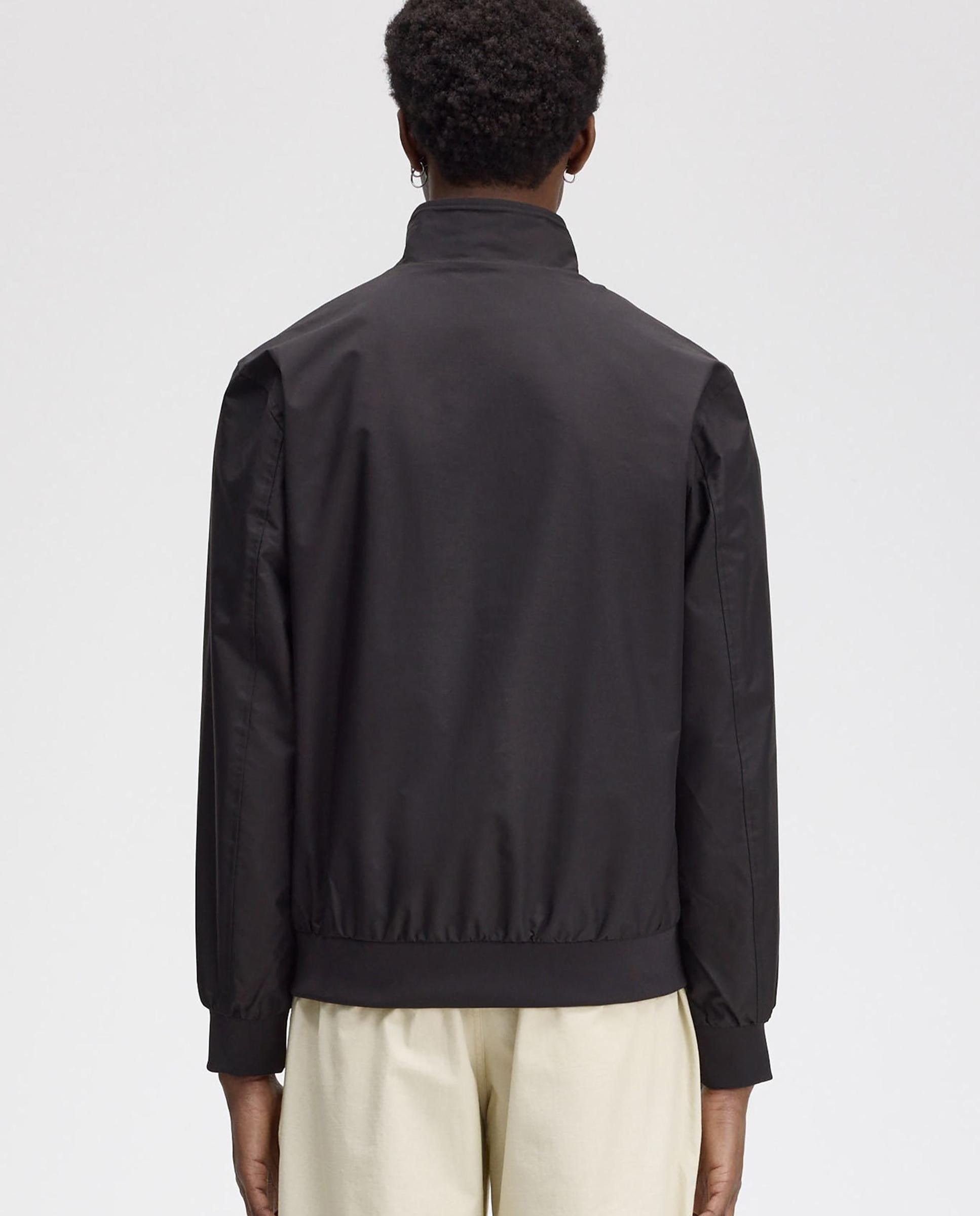 Cazadora de hombre Brentham con cremallera bidireccional - Fred Perry - Negro Negro-3