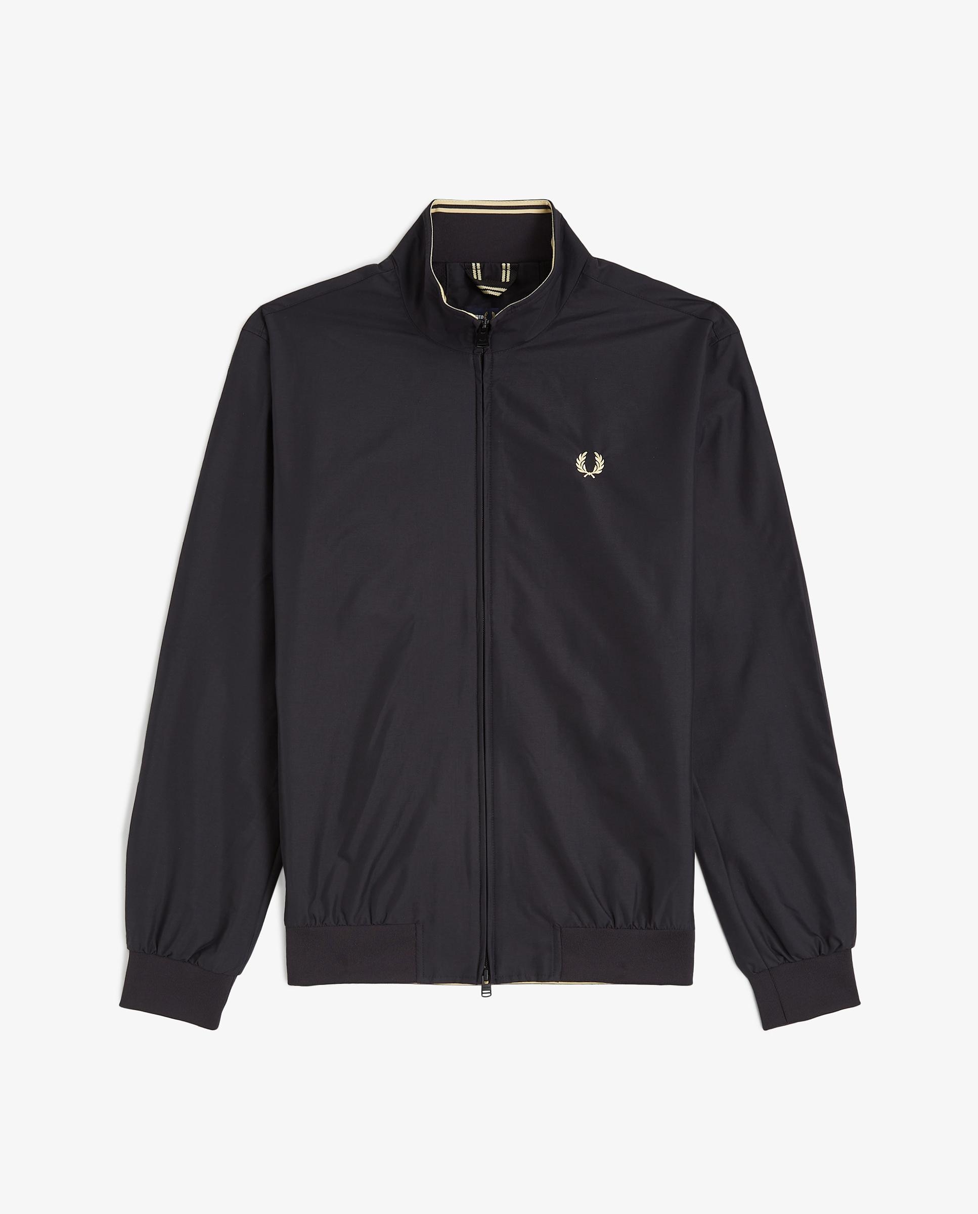 Cazadora de hombre Brentham con cremallera bidireccional - Fred Perry - Negro Negro-10