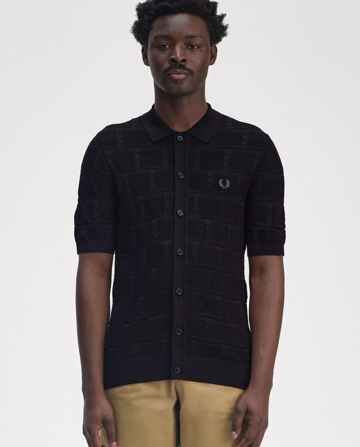 Imagen 0 de Jersey de hombre con cuello polo con botones