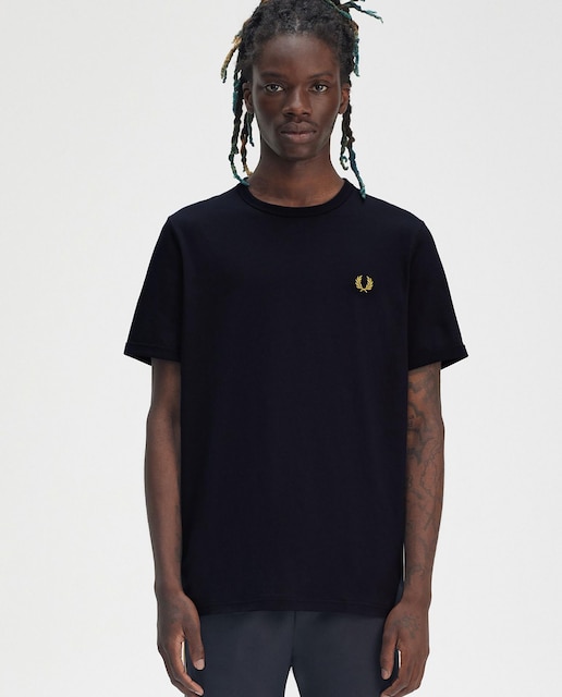 Imagen 0 de Camiseta de hombre de manga corta con cuello redondo