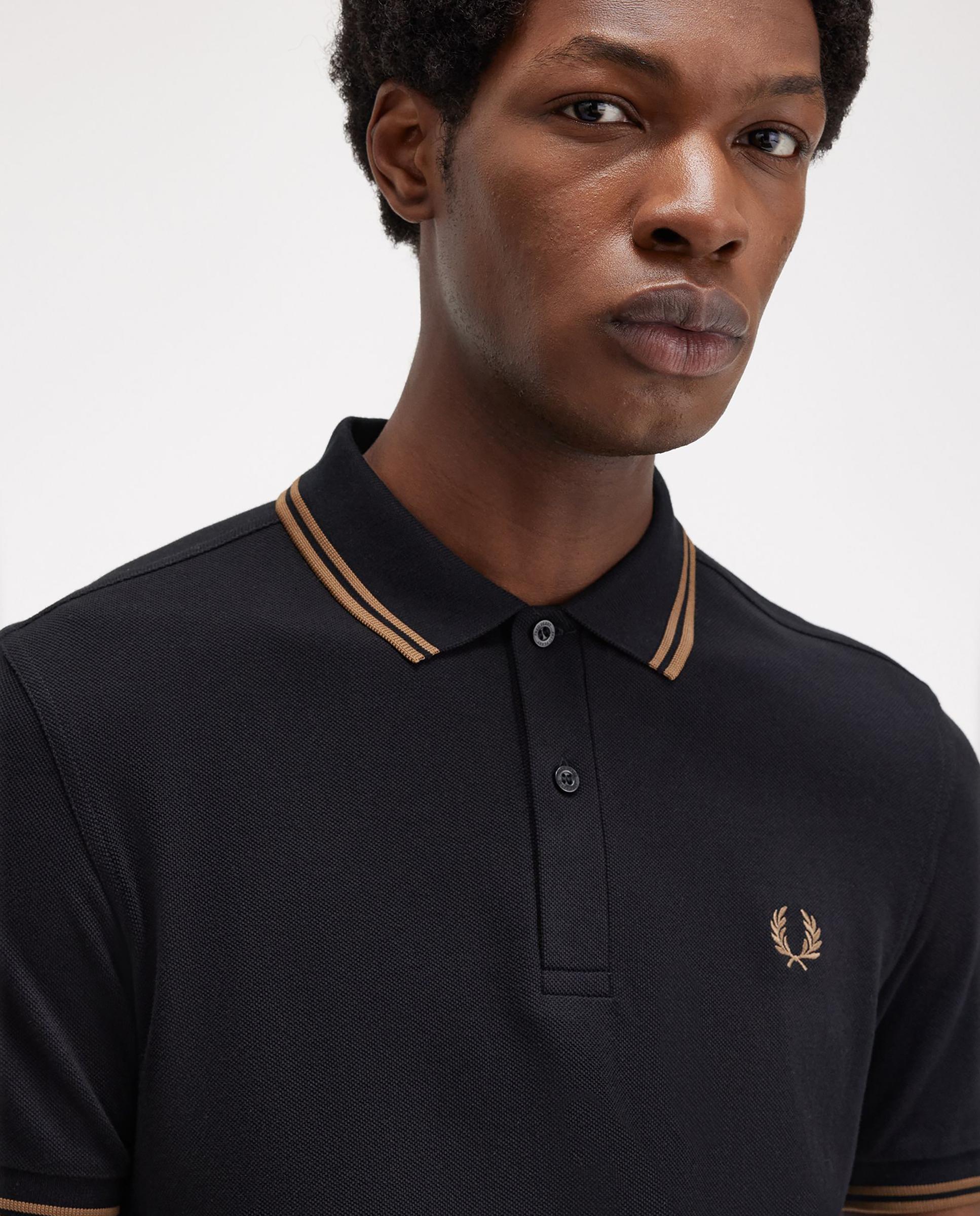 Polo de hombre de manga corta con ribetes Fred Perry El Corte Ingles