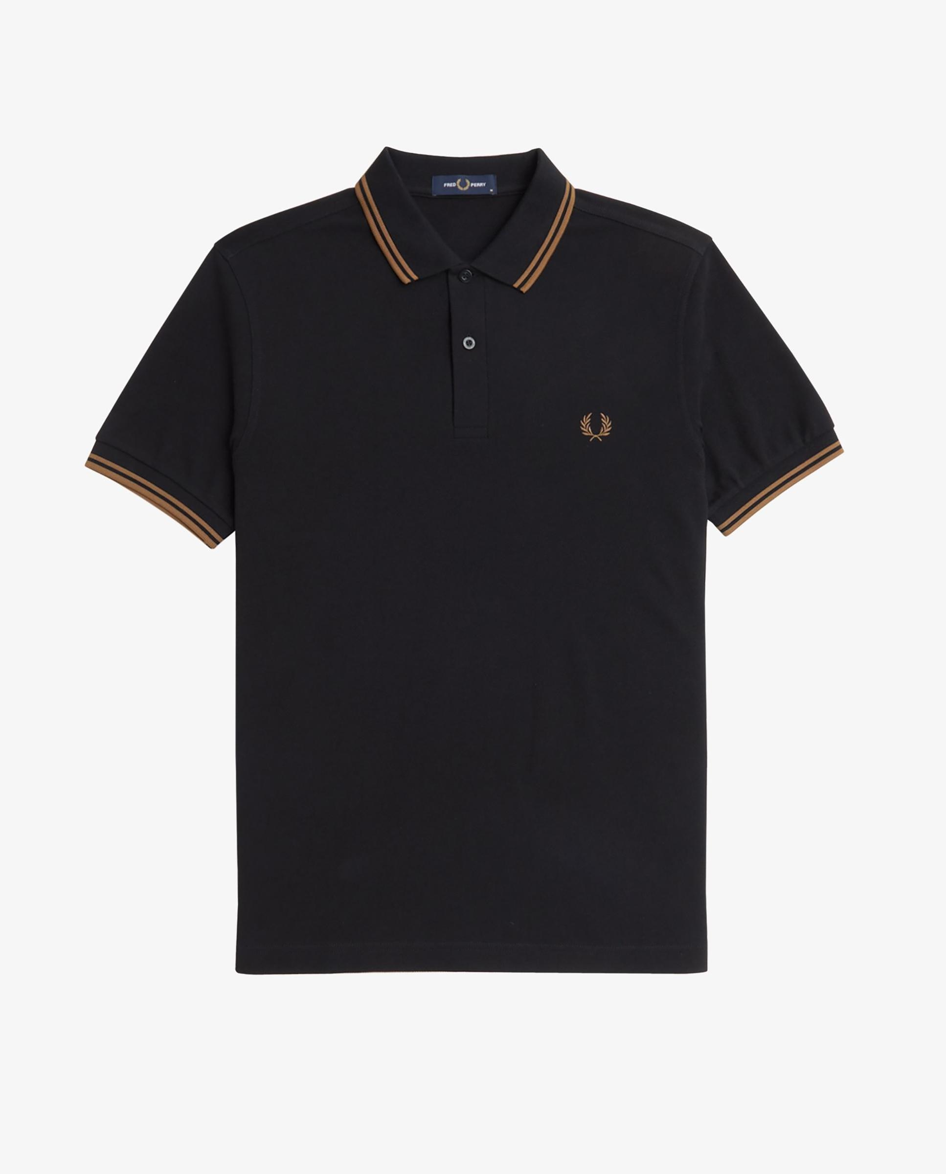 Polo de hombre de manga corta con ribetes Fred Perry El Corte Ingles