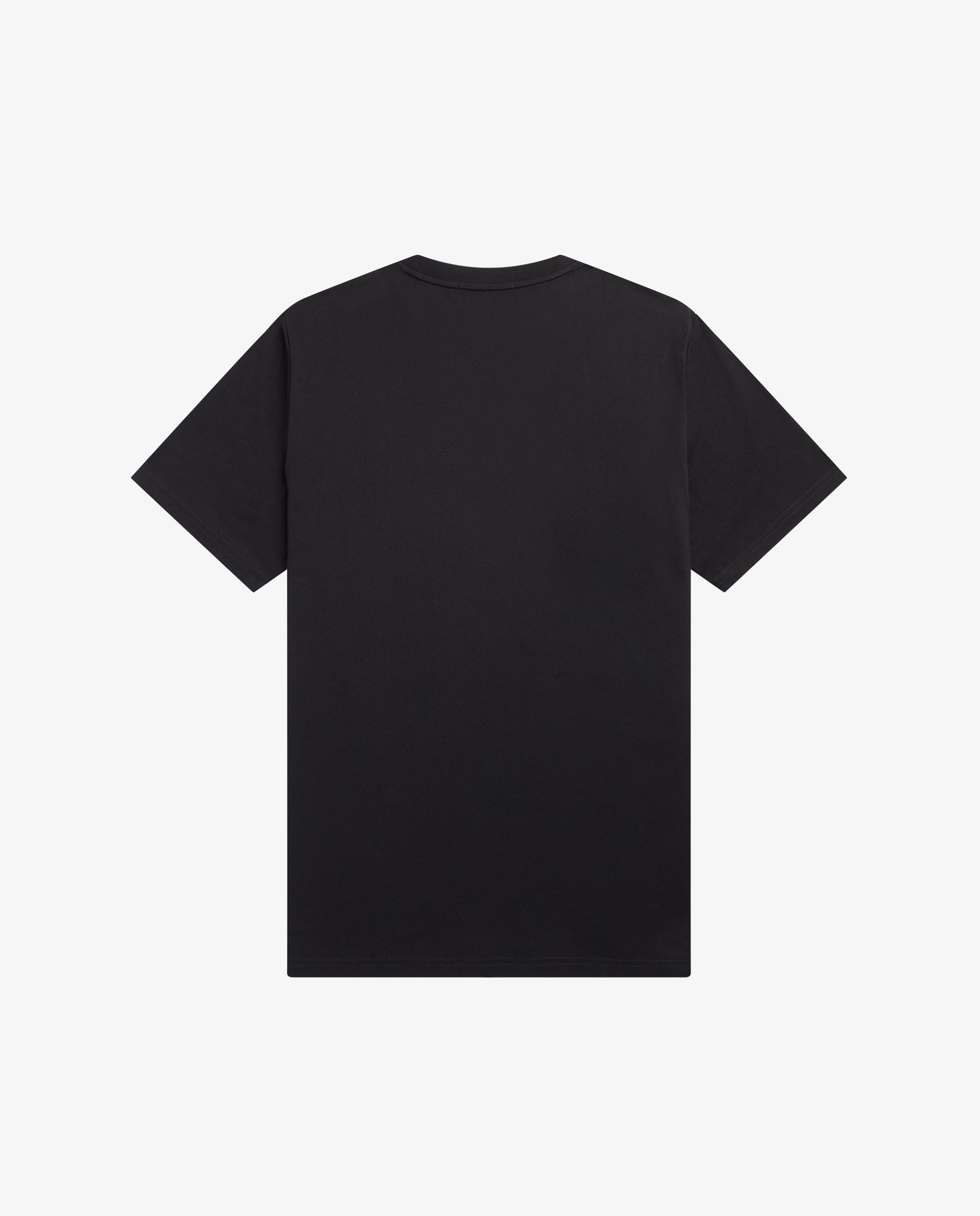 Imagen 6 de Camiseta de hombre manga corta con cuello redondo - Fred Perry - Negro Negro