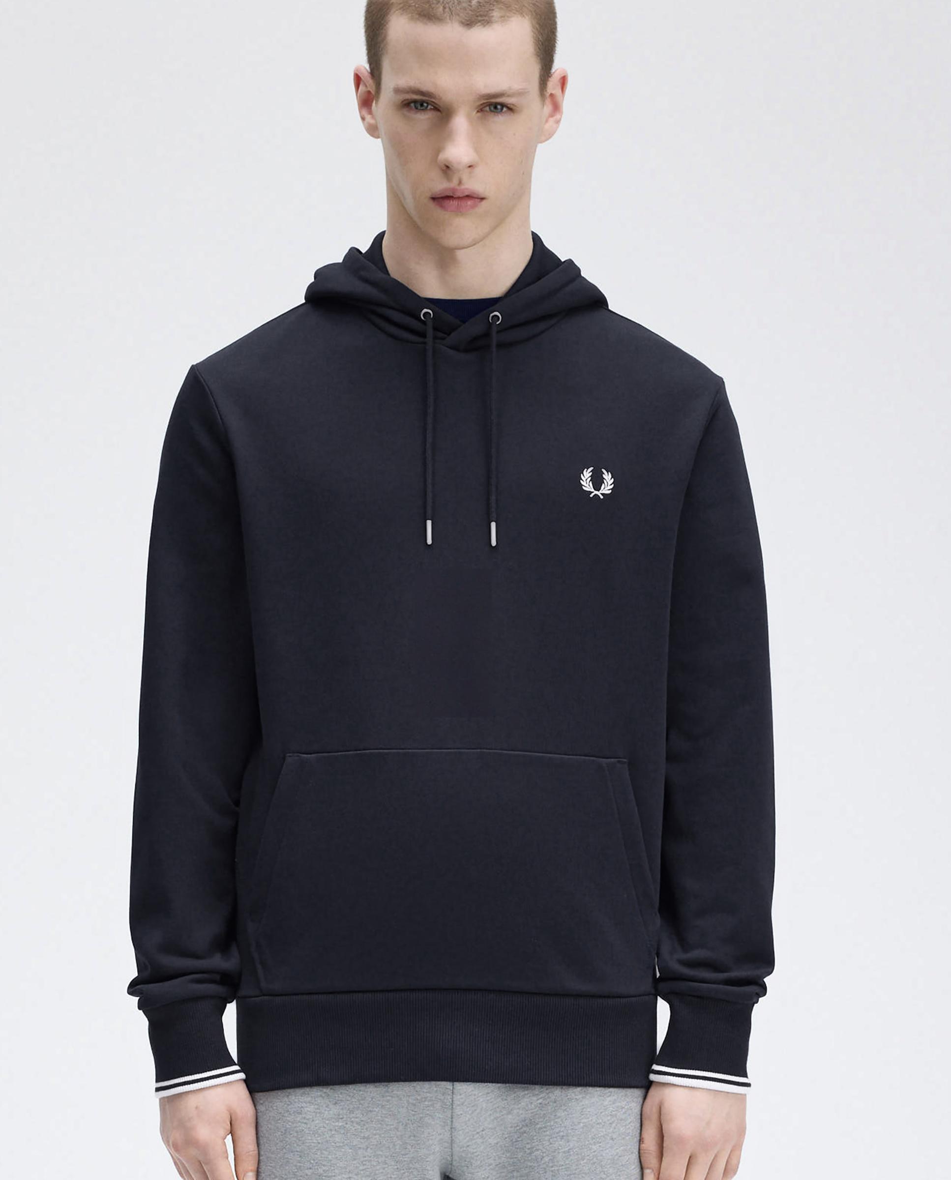 Imagen 0 de Sudadera de hombre con capucha y bolsillo canguro Azul marino