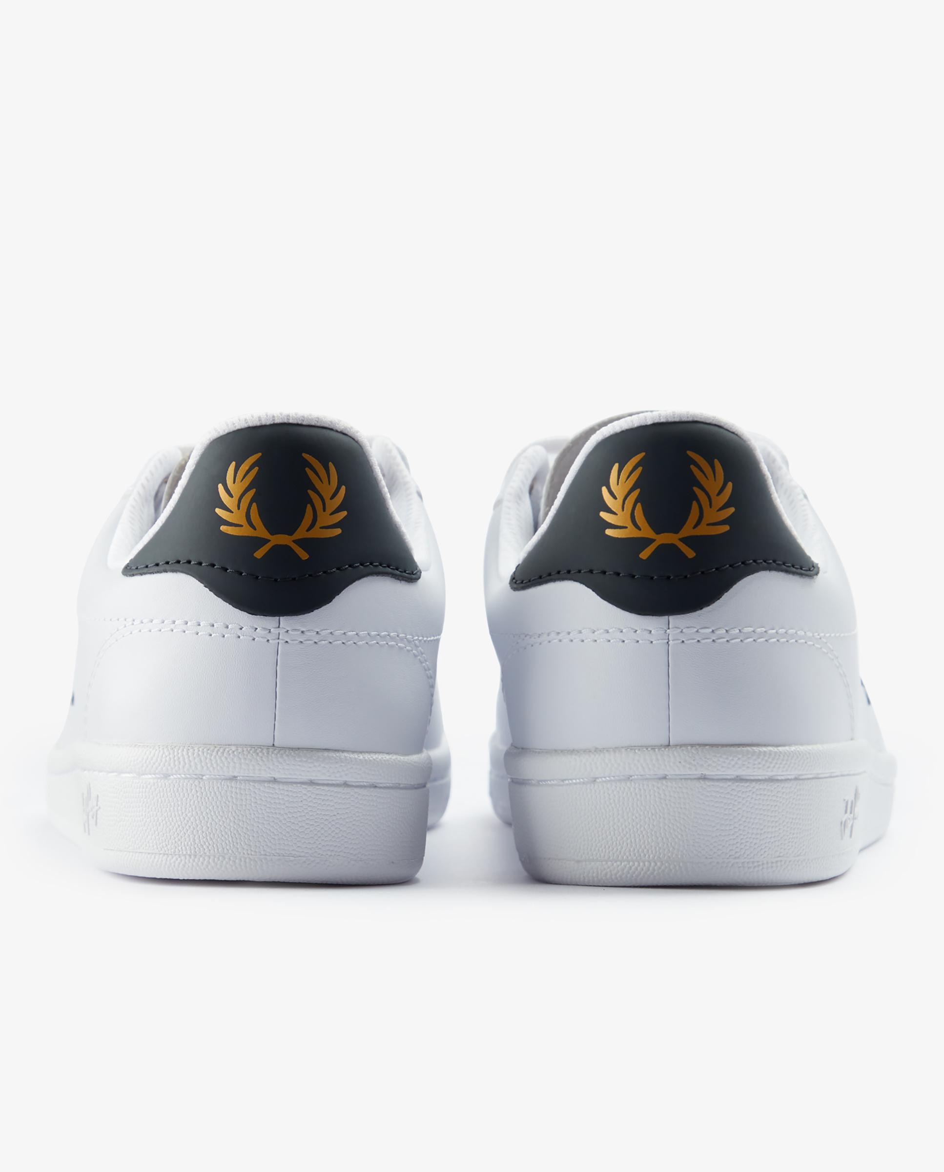Zapatilla hombre B721 leather - Fred Perry - Azul Azul-5