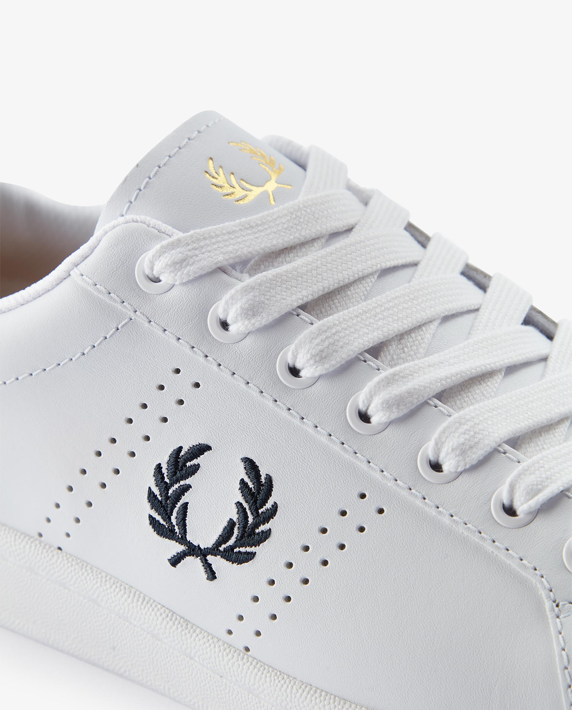 Zapatilla hombre B721 leather - Fred Perry - Azul Azul-6