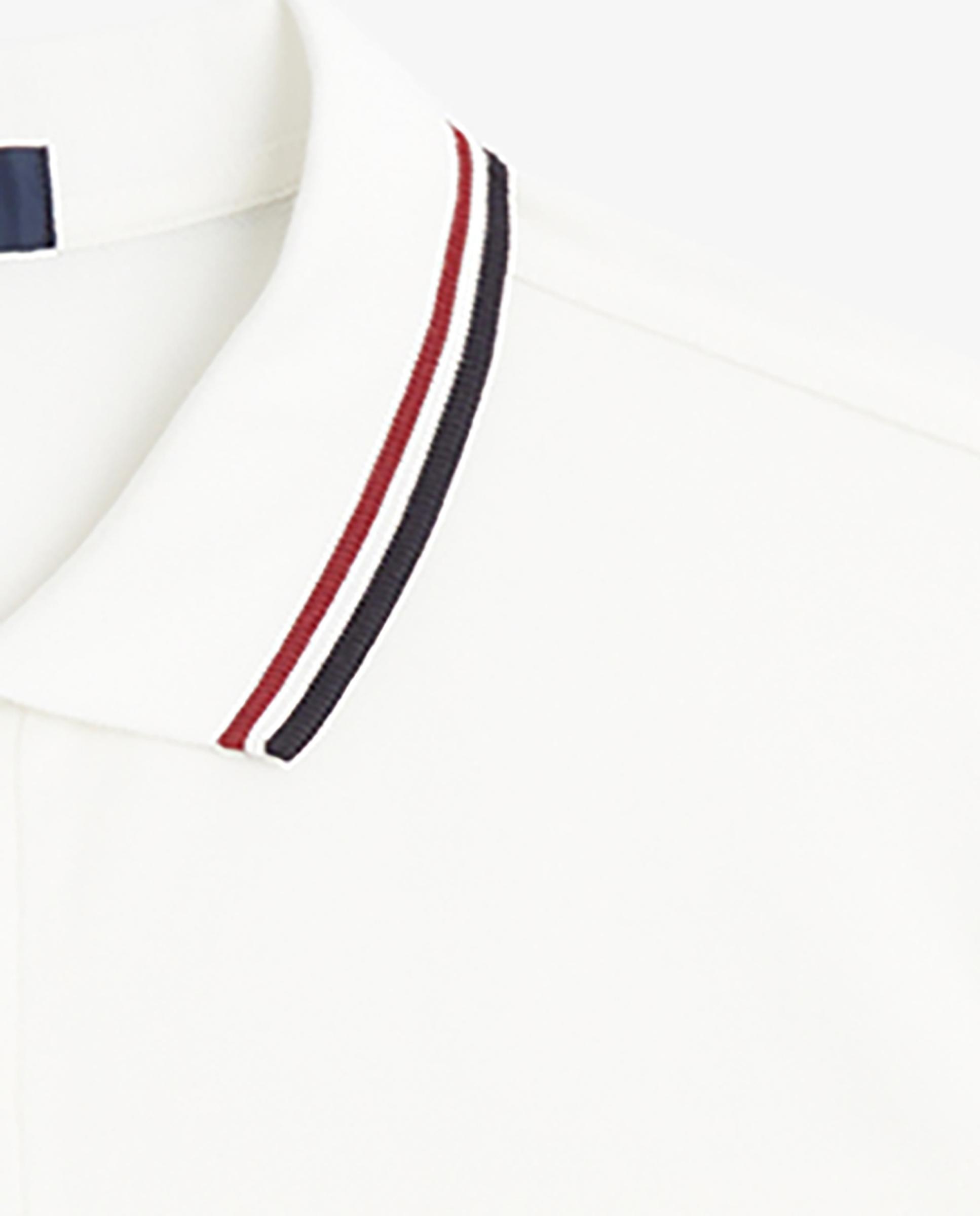 Polo de hombre de piqué de algodón manga corta - Fred Perry - Marfil Marfil-8