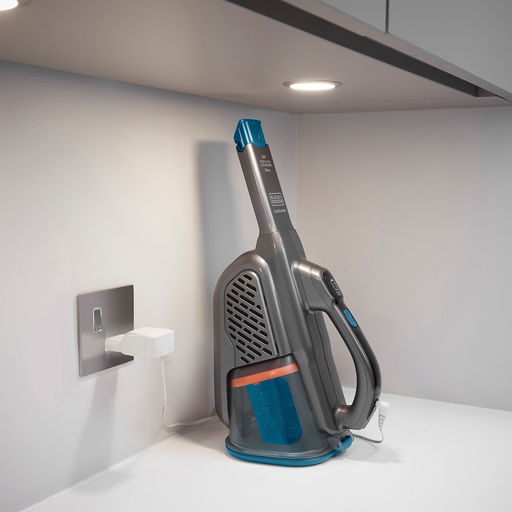 Imagen 5 de Aspirador de mano ciclónico Black+Decker BHHV-320-J inalámbrico - Gris Gris