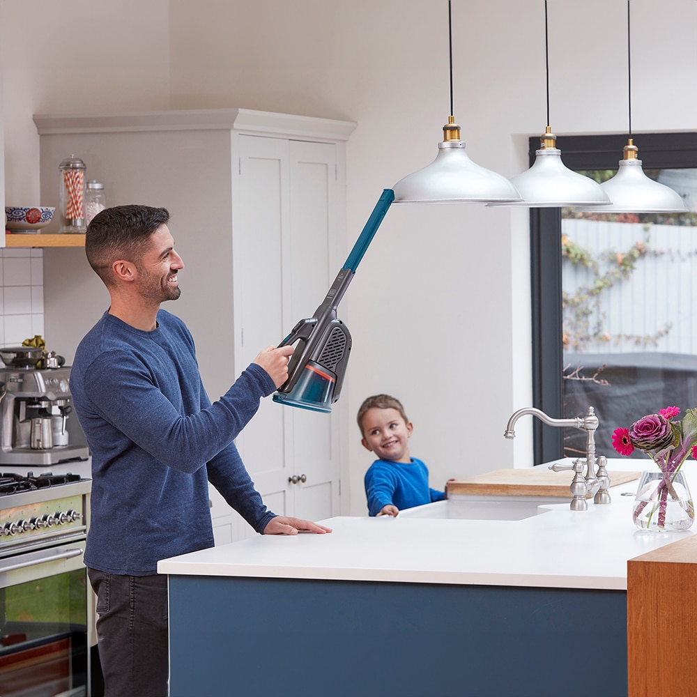 Imagen 6 de Aspirador de mano ciclónico Black+Decker BHHV-320-J inalámbrico - Gris Gris