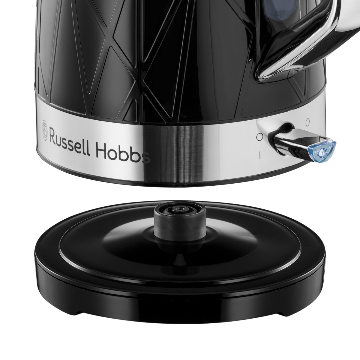 Hervidor Russell Hobbs Structure textura de plástico, 1,7 litros - Negro Negro-3