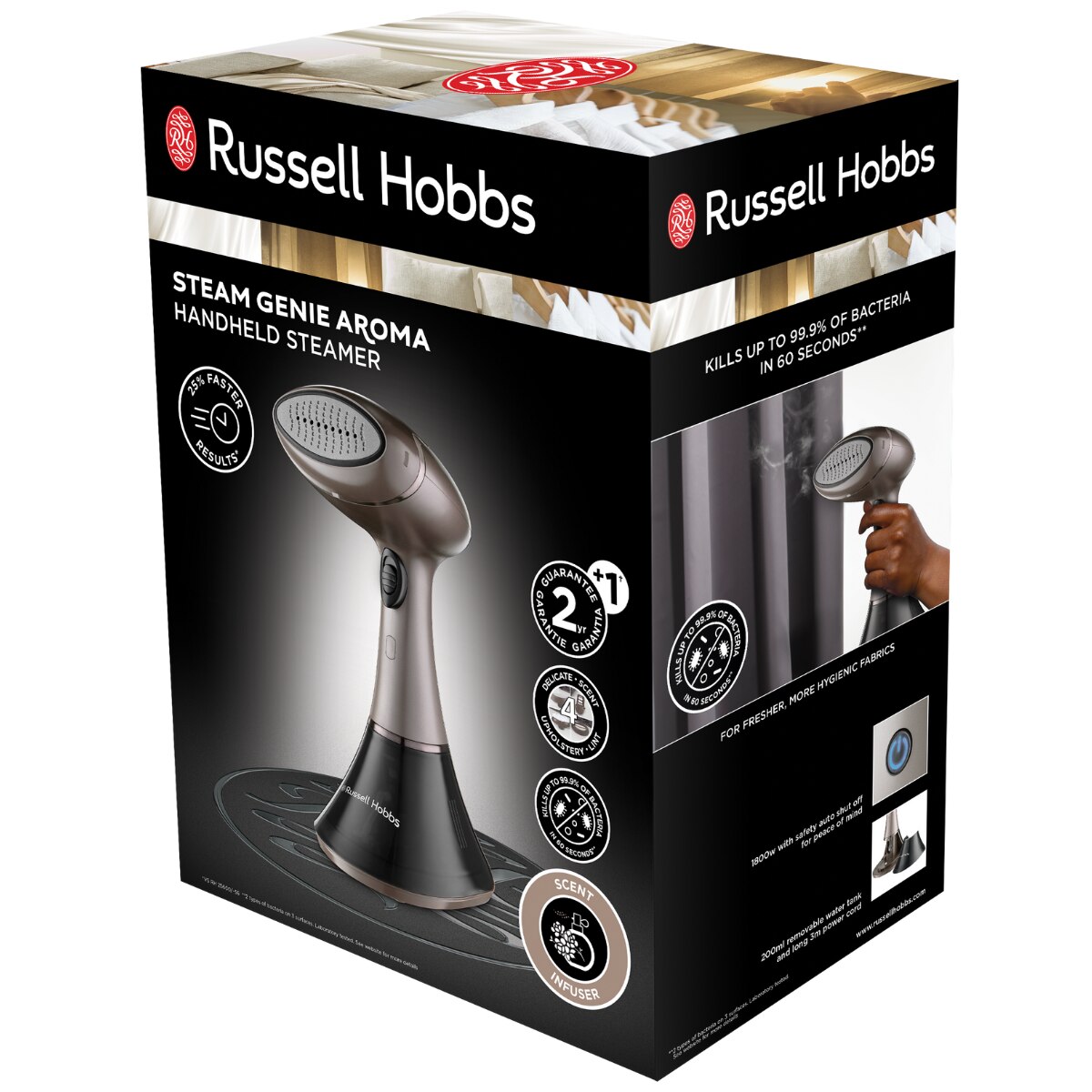 Thumbnail 5 de Russell Hobbs Steam Genie Aroma plancha vertical 32 g