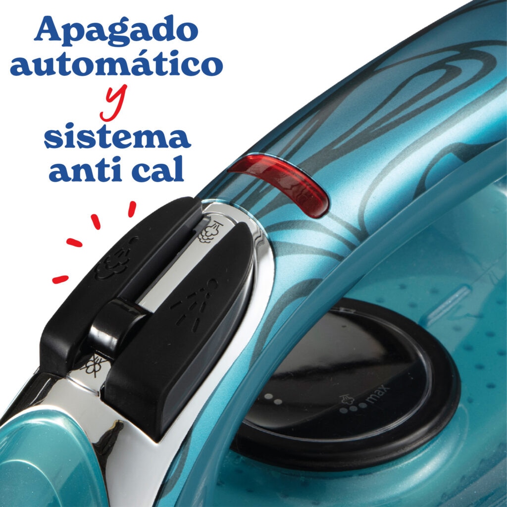 Plancha de vapor Russell Hobbs Power Steam Ultra Coconut Smooth - Azul Azul-3