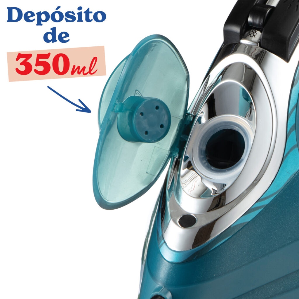 Plancha de vapor Russell Hobbs Power Steam Ultra Coconut Smooth - Azul Azul-5