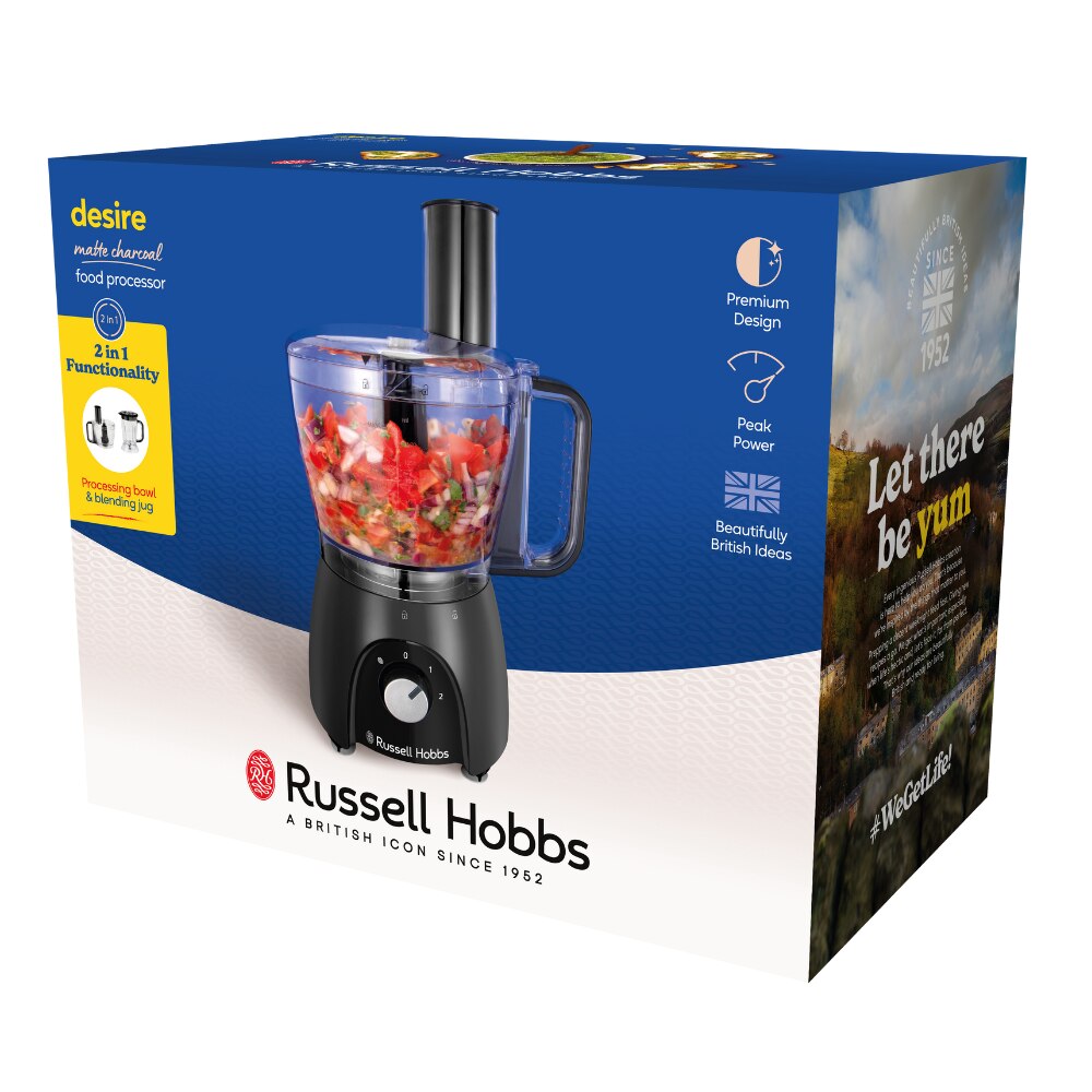 Procesador de alimentos Russell Hobbs Desire - Negro Negro-5