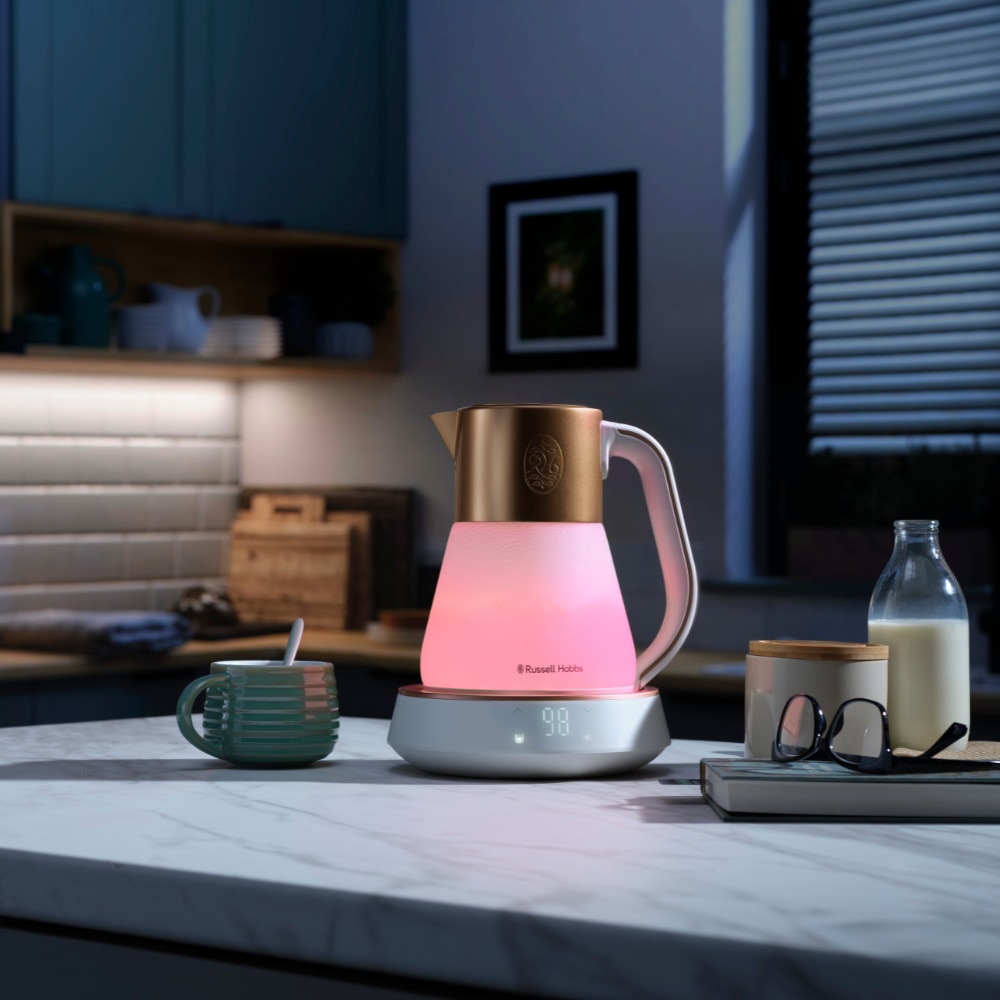 Hervidor Russell Hobbs Calm cristal mateado 1,7 litros - Oro / Cristal Oro / Cristal-4
