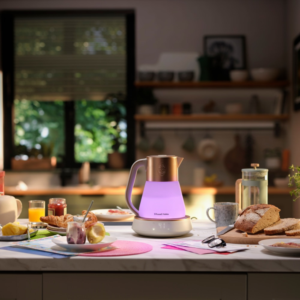 Hervidor Russell Hobbs Calm cristal mateado 1,7 litros - Oro / Cristal Oro / Cristal-7