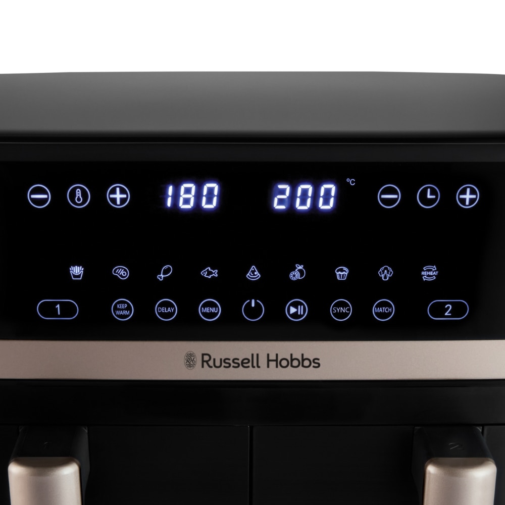 Thumbnail 3 de Russell Hobbs Satisfry Dual Basket freidora 9 L