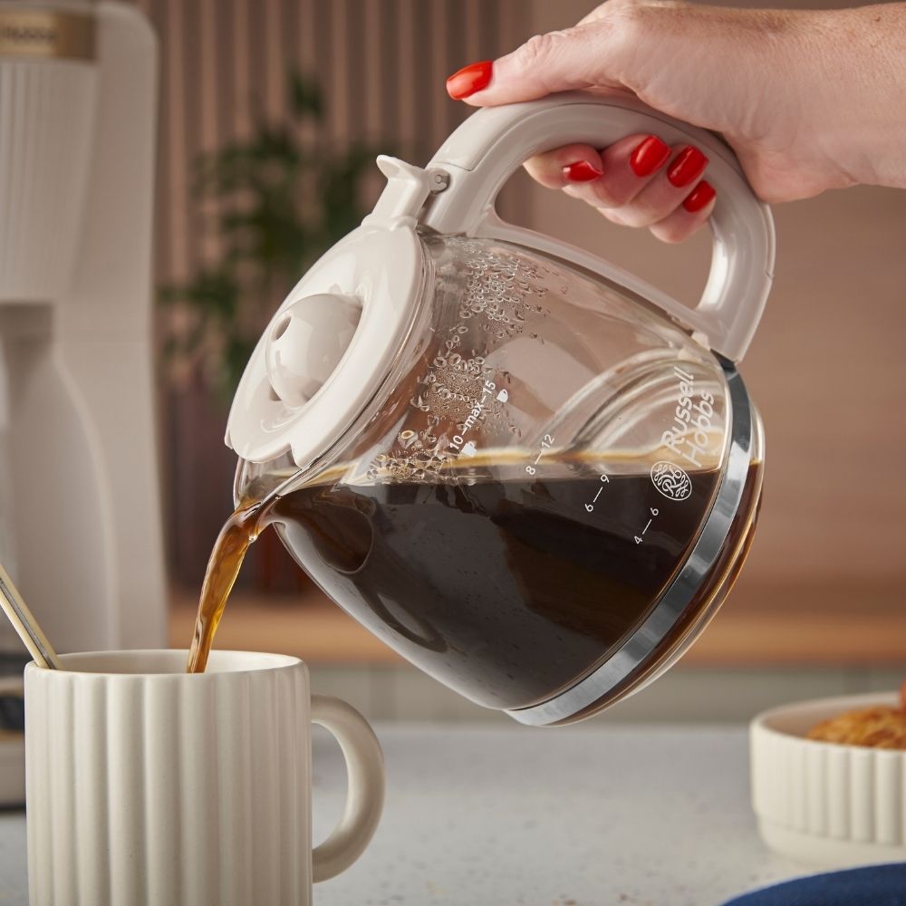 Cafetera goteo Russell Hobbs Brontë - Crema Crema-5