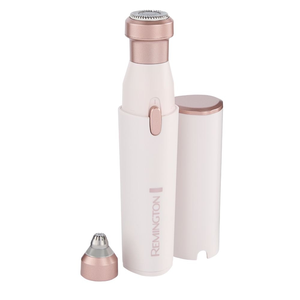 Remington – Depiladora facial BareMe™ de Remington con dos cabezales intercambiables.