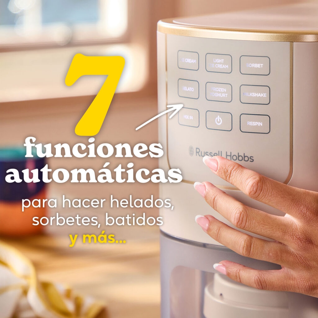 Heladera Russell Hobbs Chilluxe™ - Crema / Oro Crema / Oro-3