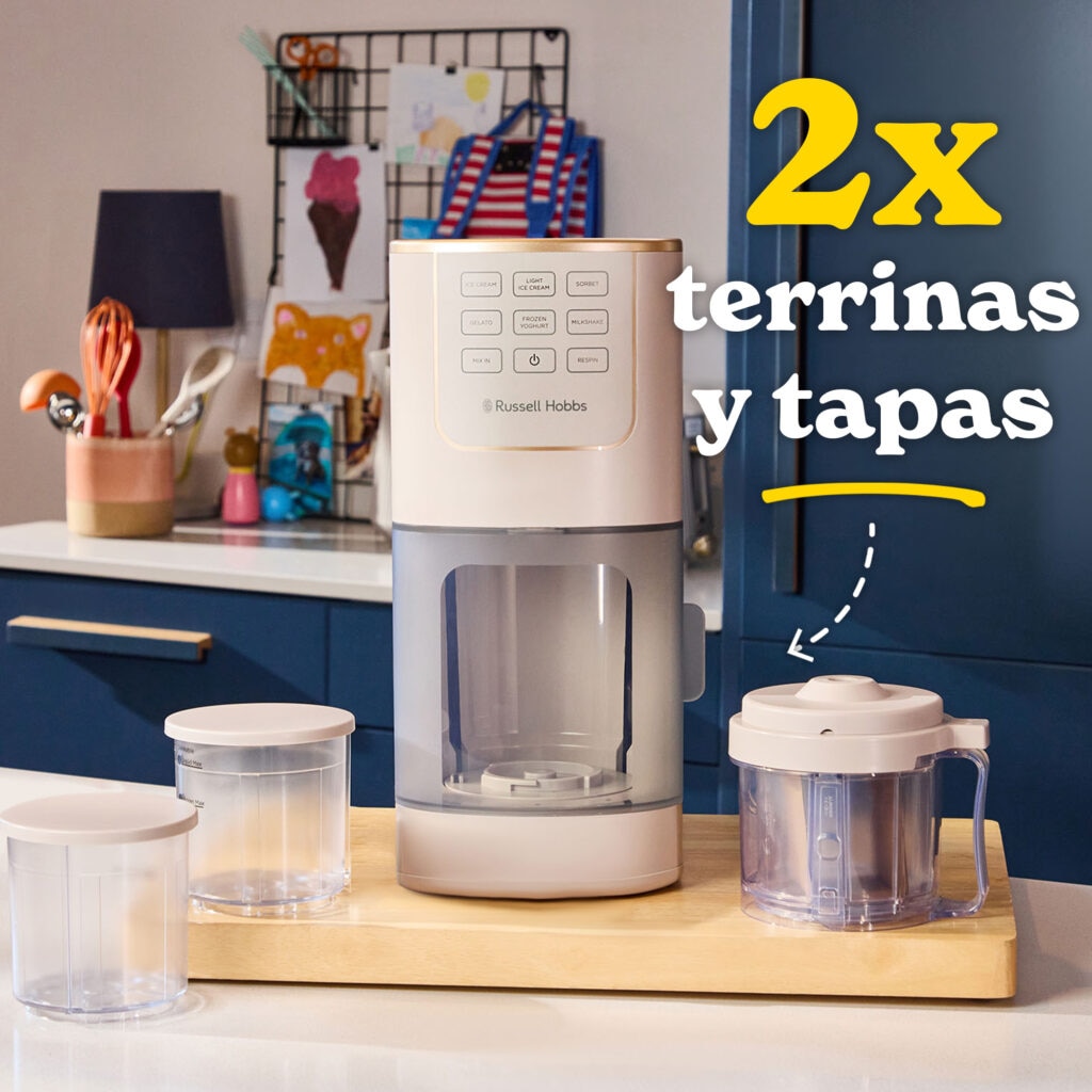Heladera Russell Hobbs Chilluxe™ - Crema / Oro Crema / Oro-4